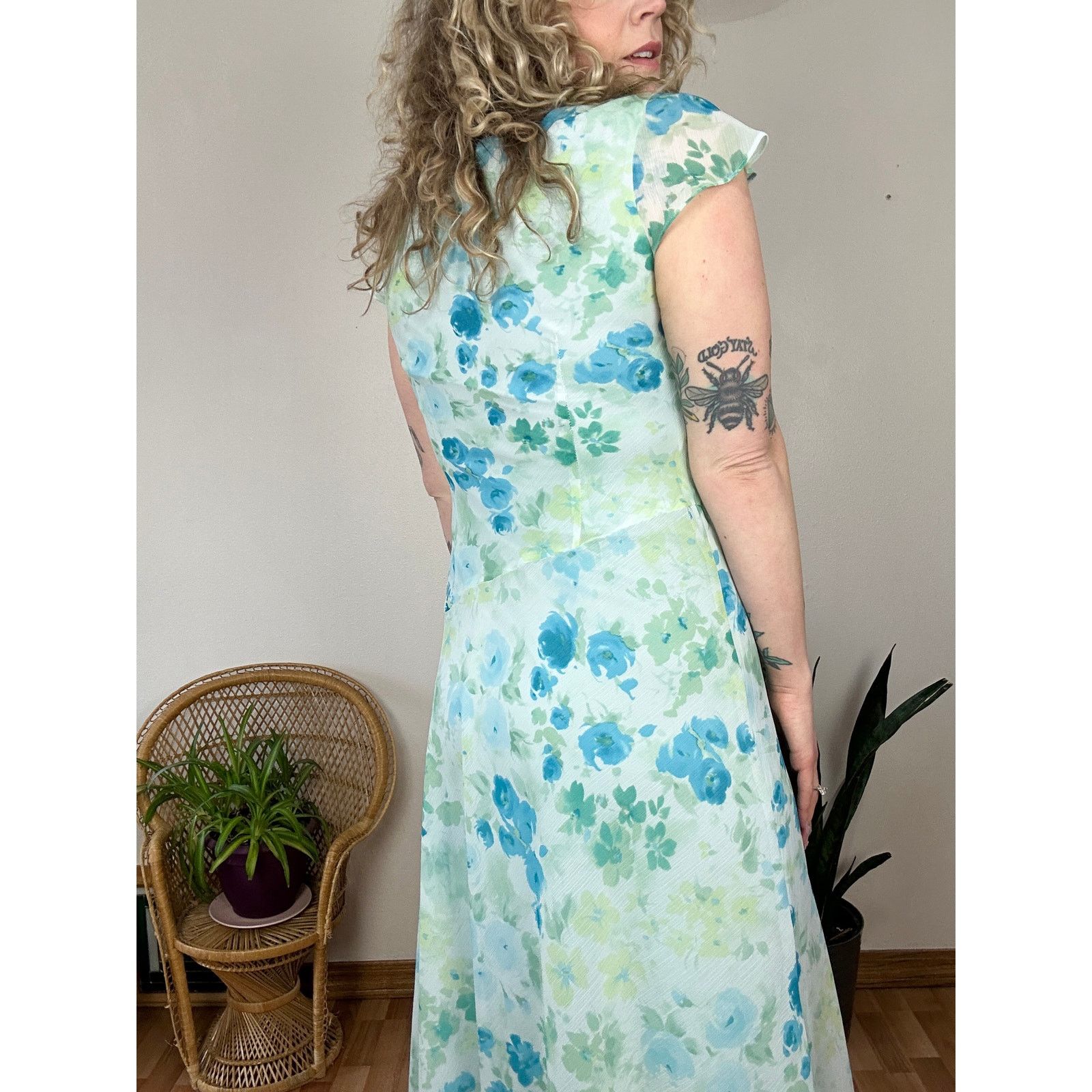 Other Y2K Asymmetrical Fairycore Midi Dress size 10 Size L / US 10 / IT 46 - 5 Thumbnail