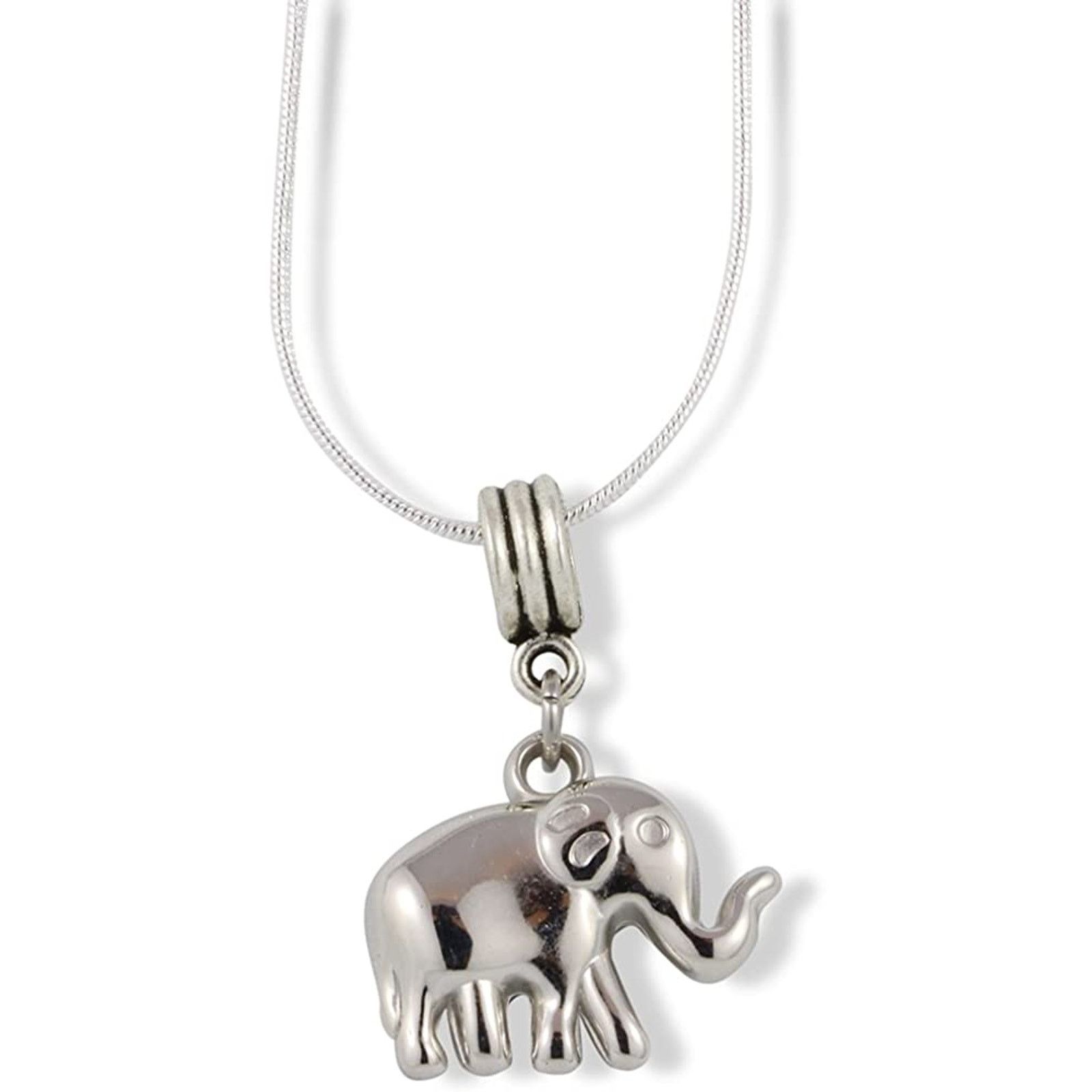 & Other Stories Elephant Animal Nature Charm Snake Chain Necklace Size ONE SIZE - 1 Thumbnail