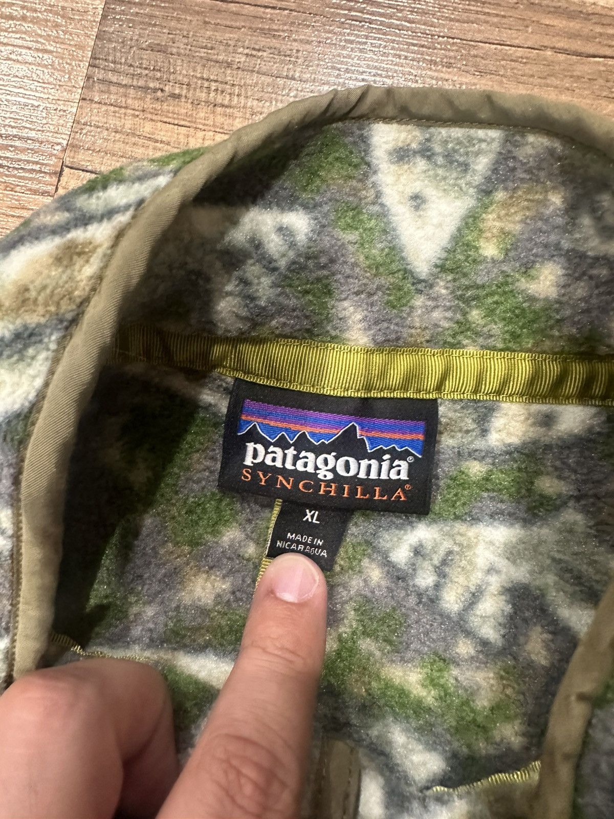 Patagonia Patagonia Synchilla - Trout / Fish Camo Snap Fleece Size XL Size US XL / EU 56 / 4 - 3 Thumbnail