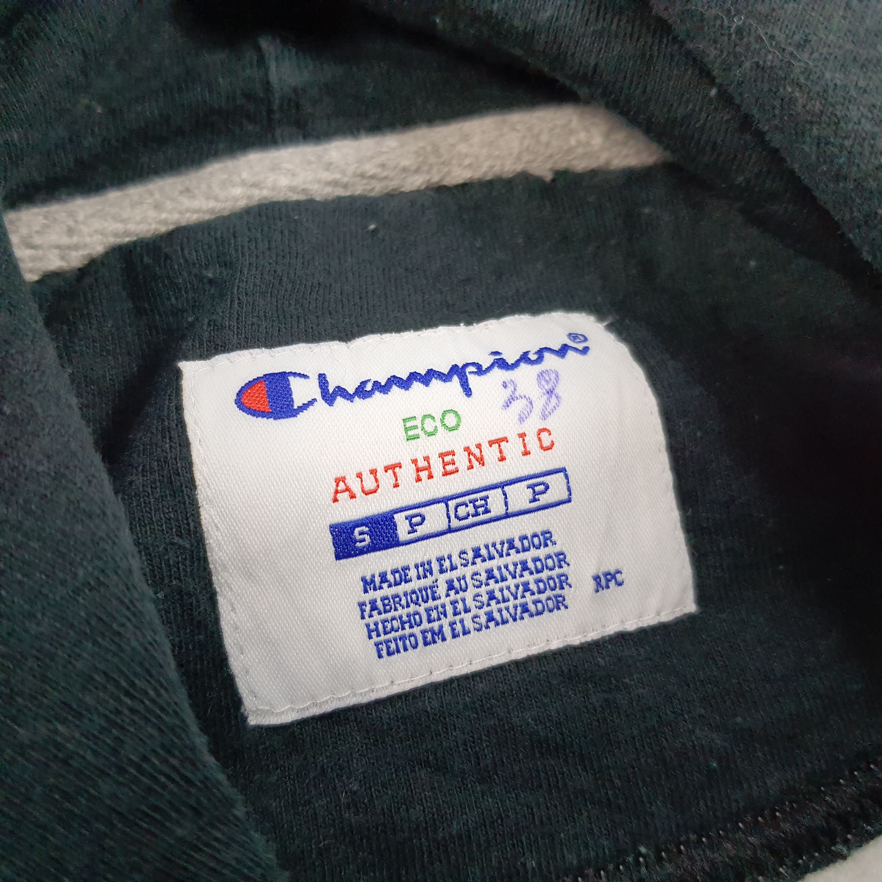 Champion × Vintage Vintage Champion Sportswear Big Logo Hoodie Size US S / EU 44-46 / 1 - 4 Thumbnail