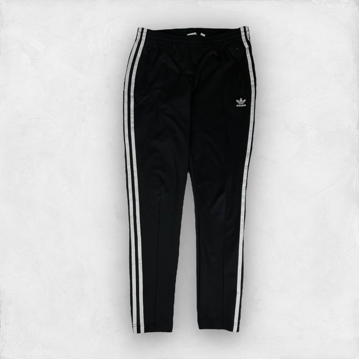 Adidas Adidas SST Superstar Women Black 3-Stripes Track Pants Small