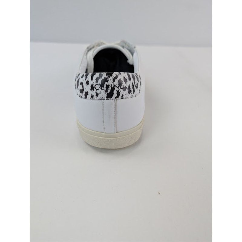 Celine o1rshd1 Smooth Leather Low Top Sneakers White/ Brown/ Black Size US 10 / EU 43 - 17 Thumbnail