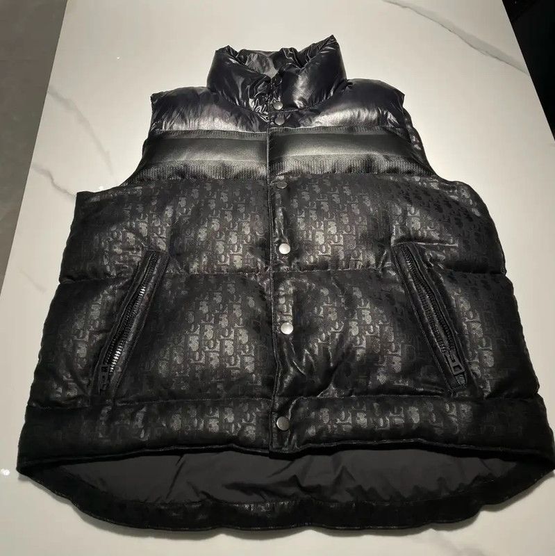 Dior Dior Black Padded Women's Vest 0089 Size L / US 10 / IT 46 - 1 Thumbnail