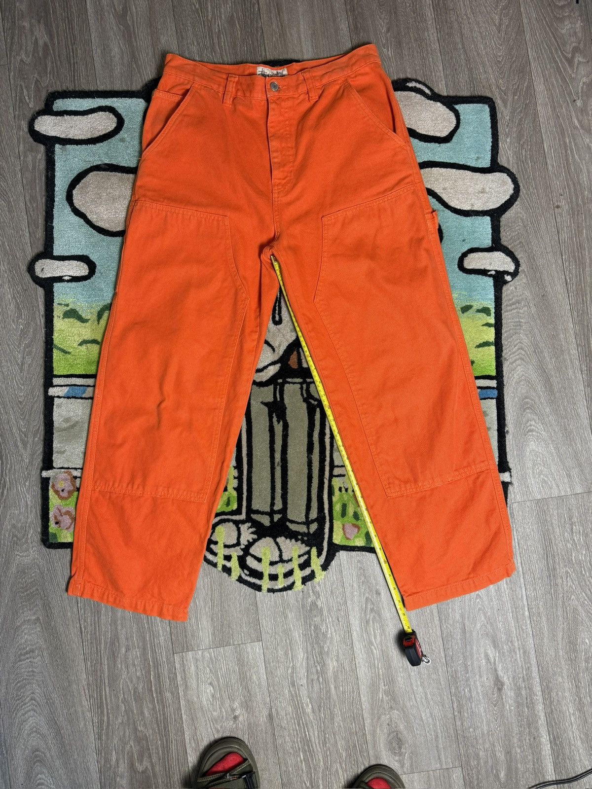 Stussy STUSSY Double Knee Carpenter Jeans Size US 32 / EU 48 - 1 Thumbnail