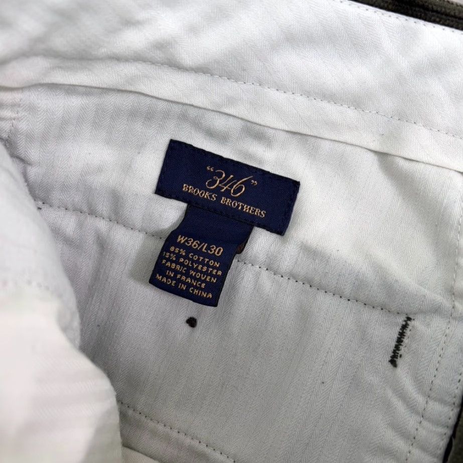 Brooks Brothers Brooks Brothers Pleated Dress Pants Corduroy 36x30 Green Old Money Luxury Baggy Size US 36 / EU 52 - 2 Thumbnail