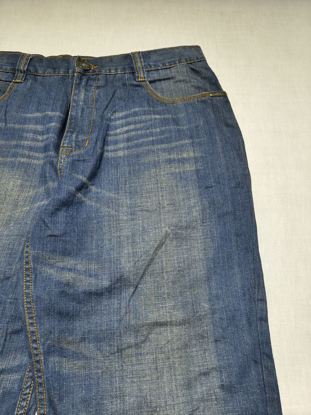 Southpole CRAZY EMROIDERED ROCAWEAR JEANS 🥵🥵(024) Size US 38 / EU 54 - 8 Thumbnail