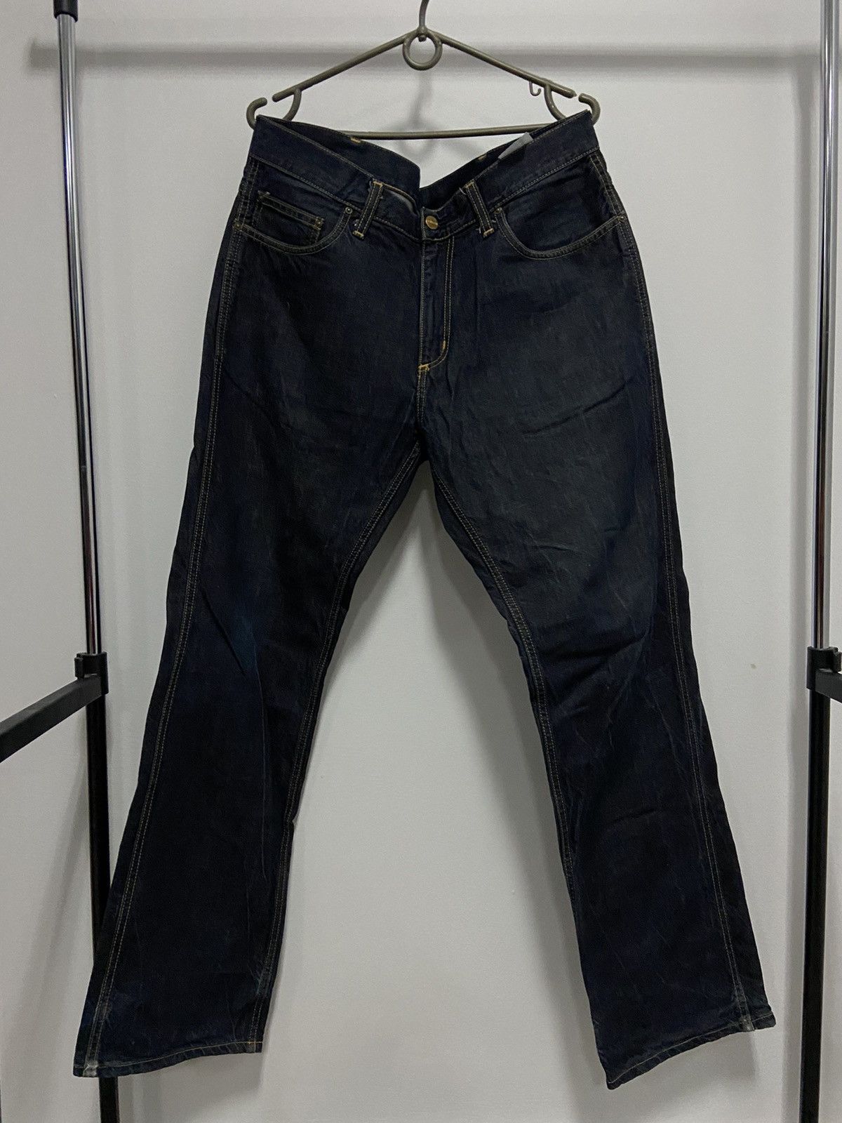 Carhartt × Vintage Carhartt jeans western Pant Vintage Y2K Skate Small Logo Size US 32 / EU 48 - 3 Thumbnail