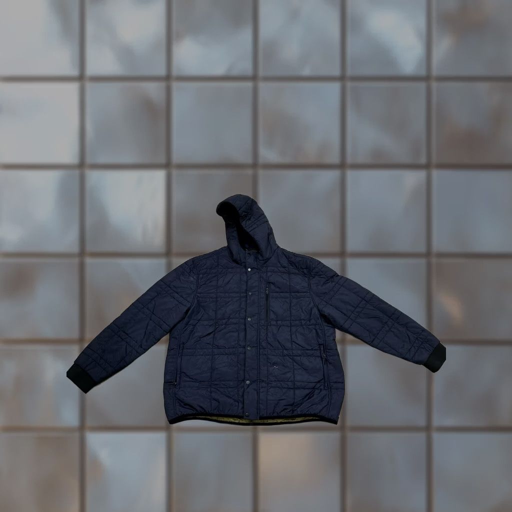 Vintage VINTAGE? PROOF Moonweight Hooded Jacket 2XL Men Blue Nylon Puffer Jacket Hoodie Zip Quilt Lightweight Winter Fall Spring Size US XXL / EU 58 / 5 - 1 Thumbnail