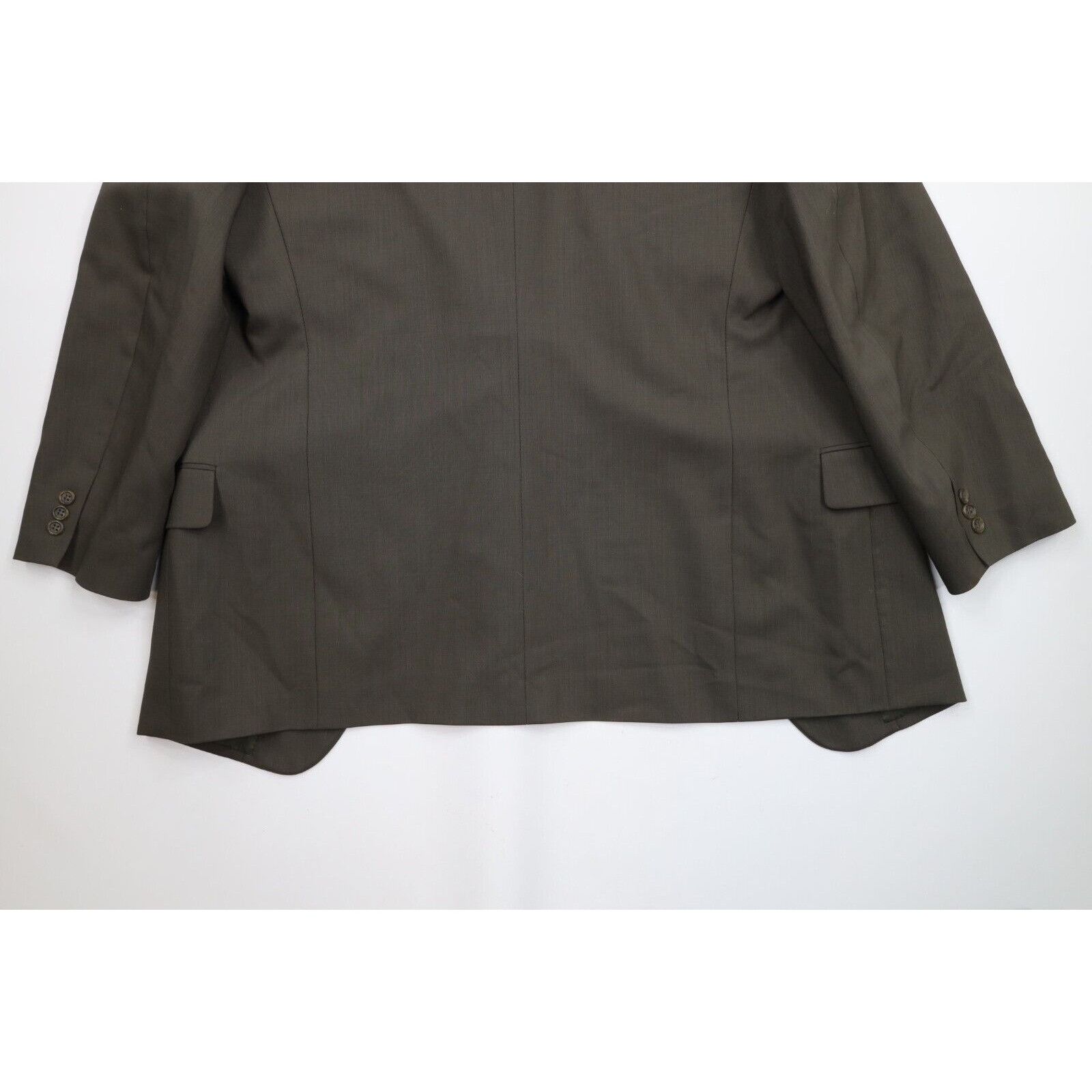 Vintage Vintage Streetwear Athletic Fit 2 Piece Wool Wedding Suit Size 42R - 11 Thumbnail