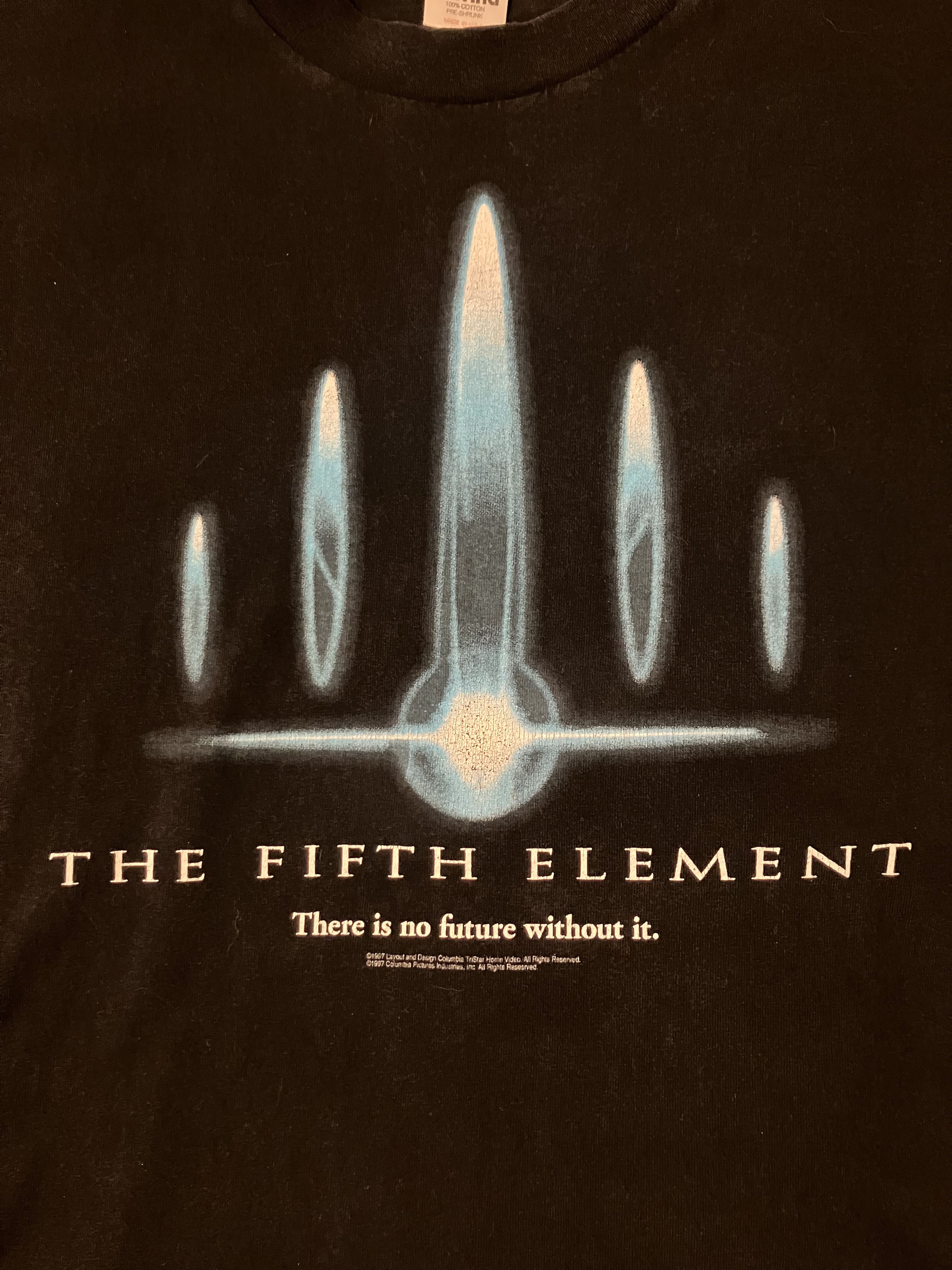 Vintage Vintage The Fifth Element Shirt 1997 Size US L / EU 52-54 / 3 - 2 Thumbnail