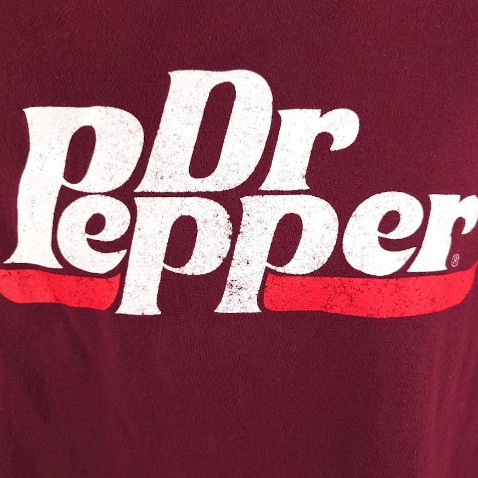 Vintage Dr Pepper T Shirt Mens XL Red Soda Snack Tee Size US XL / EU 56 / 4 - 3 Thumbnail