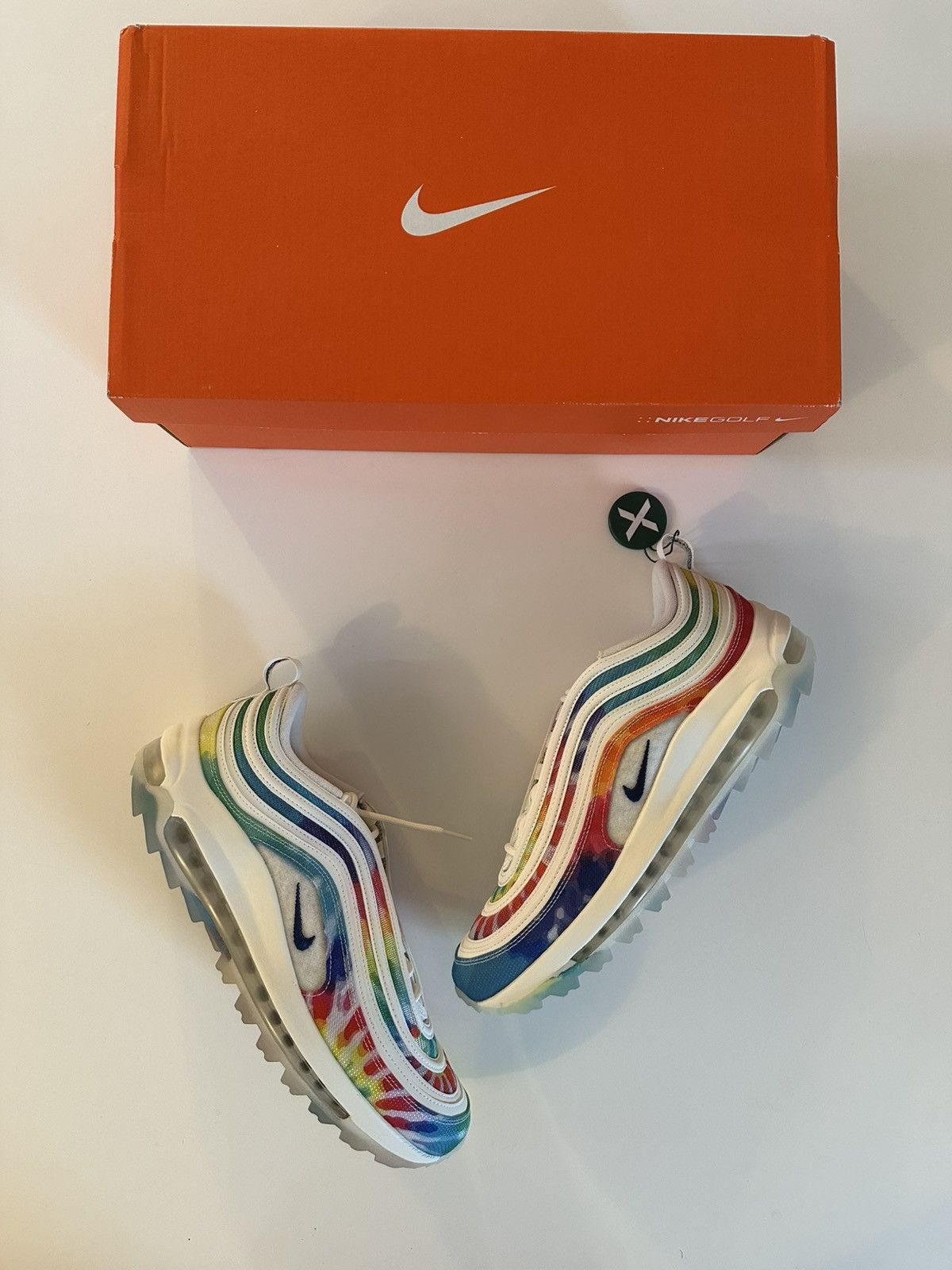 Nike Nike Air Nax 97 NRG Golf Tie Dye Size US 10 / EU 43 - 2 Thumbnail
