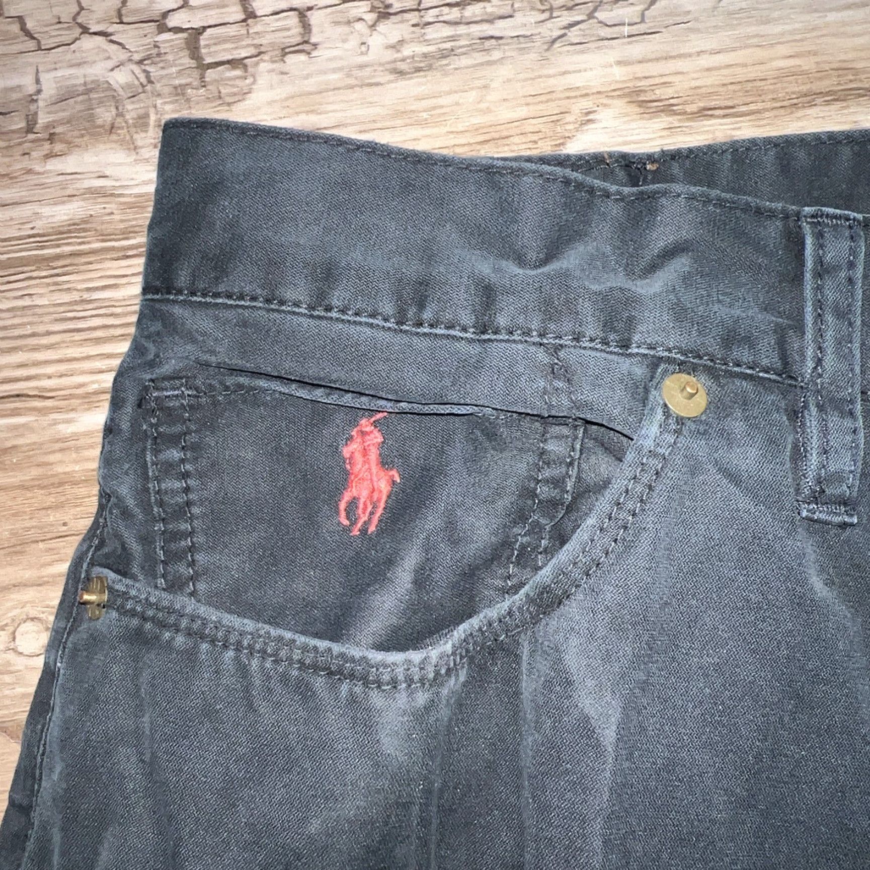 Polo Ralph Lauren Polo Ralph Lauren Pants Chino Black 38x32 Mens Regular Shirt? Size US M / EU 48-50 / 2 - 5 Thumbnail
