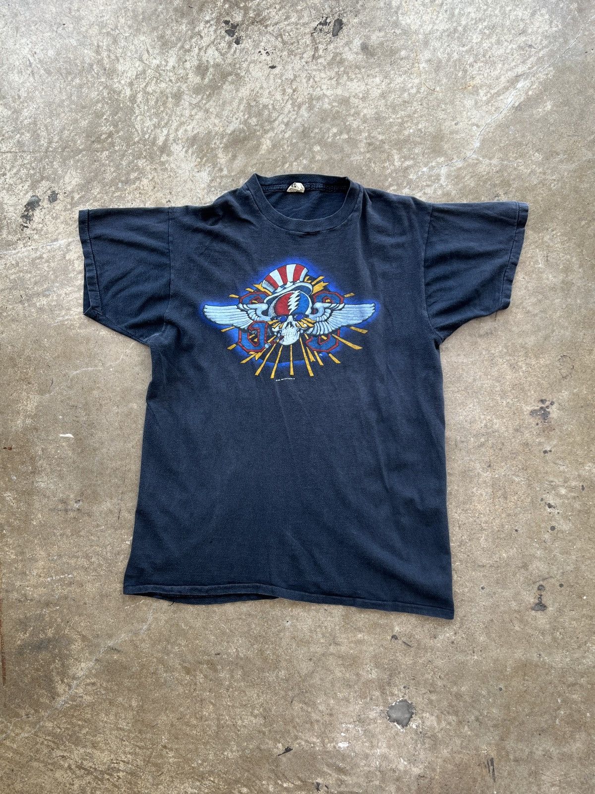 Band Tees Vintage 1982 Grateful Dead Uncle Sam Summer Tour Tee XL Size US XL / EU 56 / 4 - 2 Thumbnail