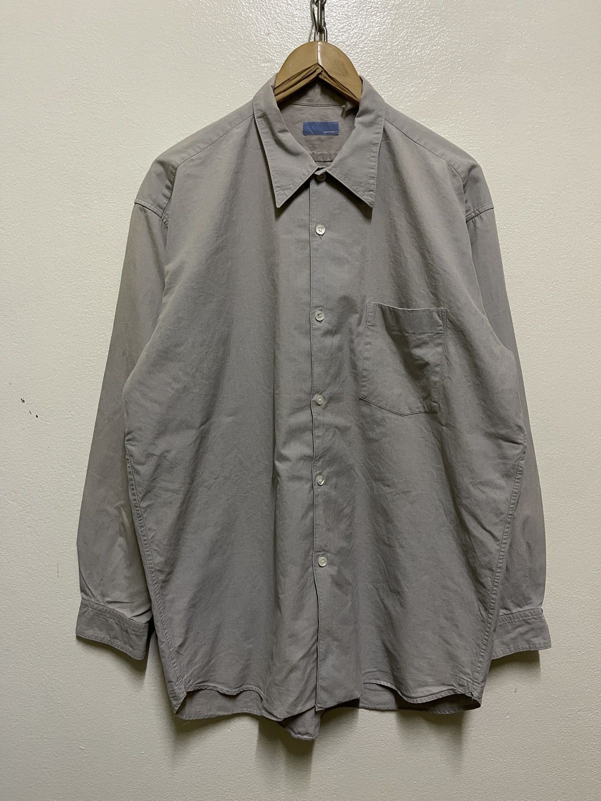 GOODENOUGH × Hiroshi Fujiwara × Vintage Gdeh Long Sleeve Shirt Faded Size US XL / EU 56 / 4 - 1 Thumbnail