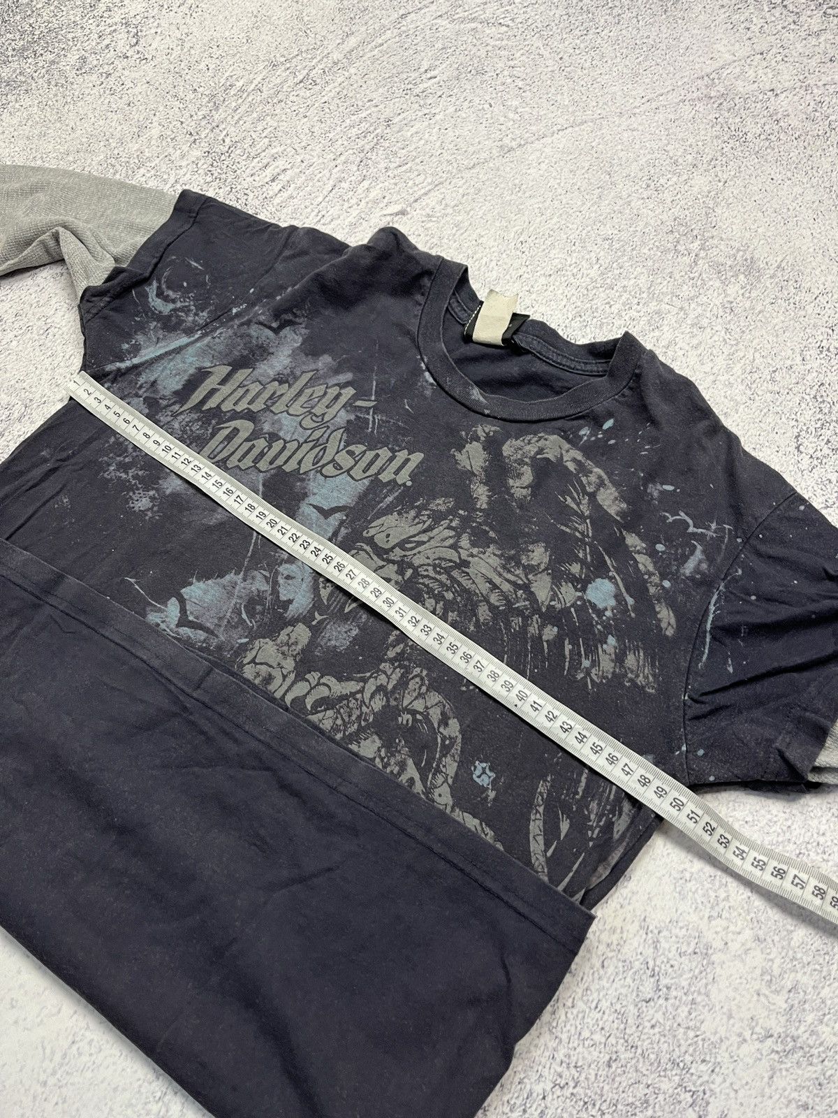 Harley Davidson Vintage 2009 Harley Davidson Switzerland Thun Tee Shirt Rare Size M / US 6-8 / IT 42-44 - 14 Thumbnail