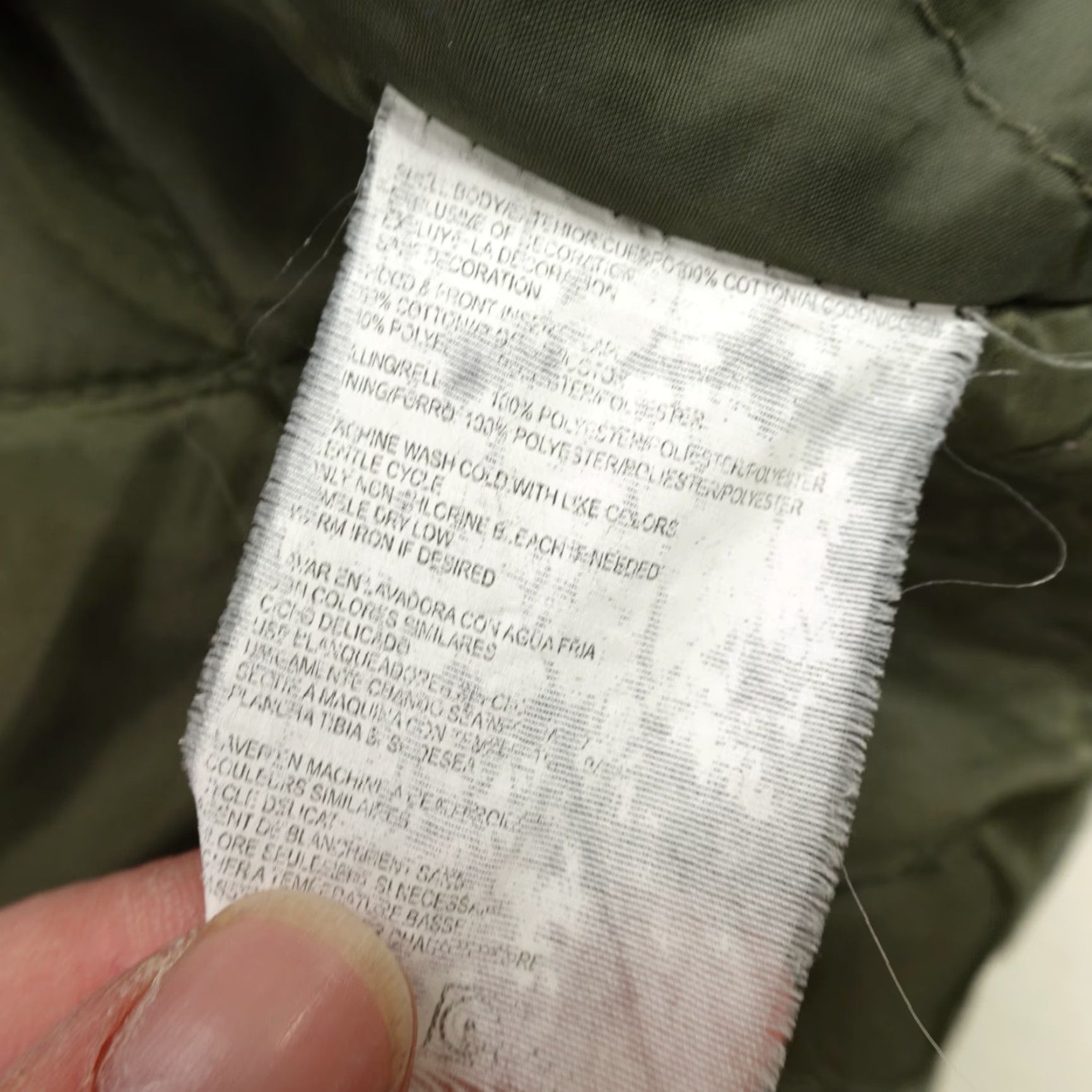 Dickies Dickies Jacket Mens Large Green Quilt Lined Chore Utility Work Coat Full Zip Up Size US L / EU 52-54 / 3 - 6 Thumbnail