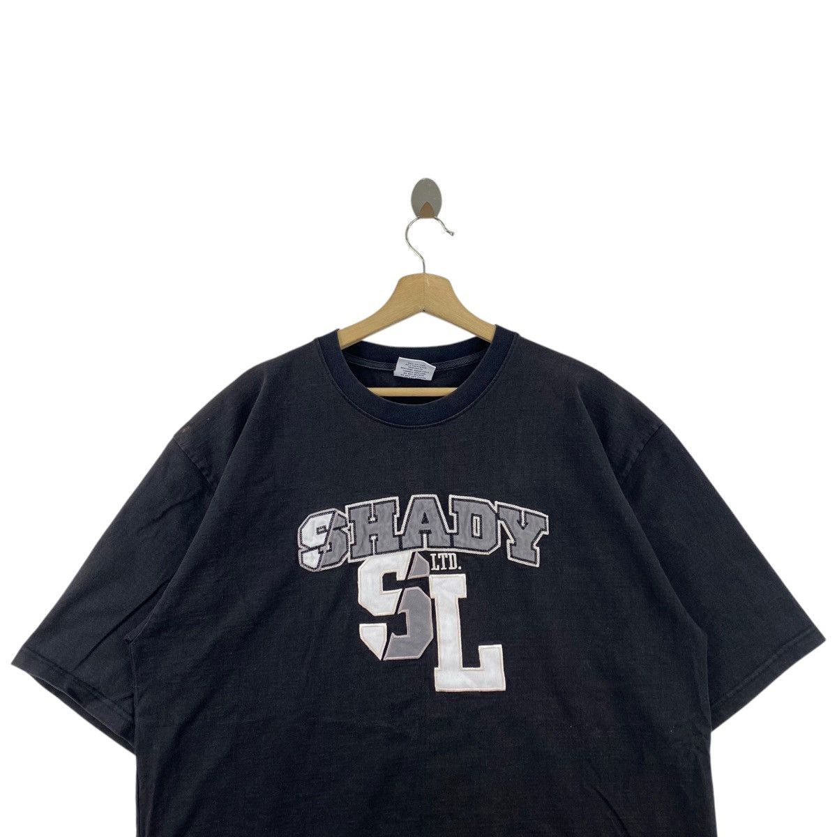 Shady Ltd SHADY SL Ltd. Brand Print Hip Hop Swag Rap Black Oversize Size US XL / EU 56 / 4 - 2 Thumbnail