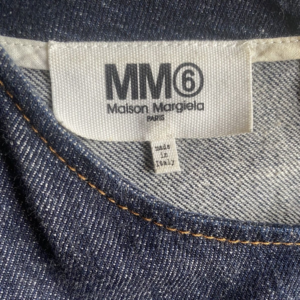 Maison Margiela MM6 Fall17 Denim Oversize Sleeveless Jumpsuit Size 28" / US 6 / IT 42 - 8 Thumbnail