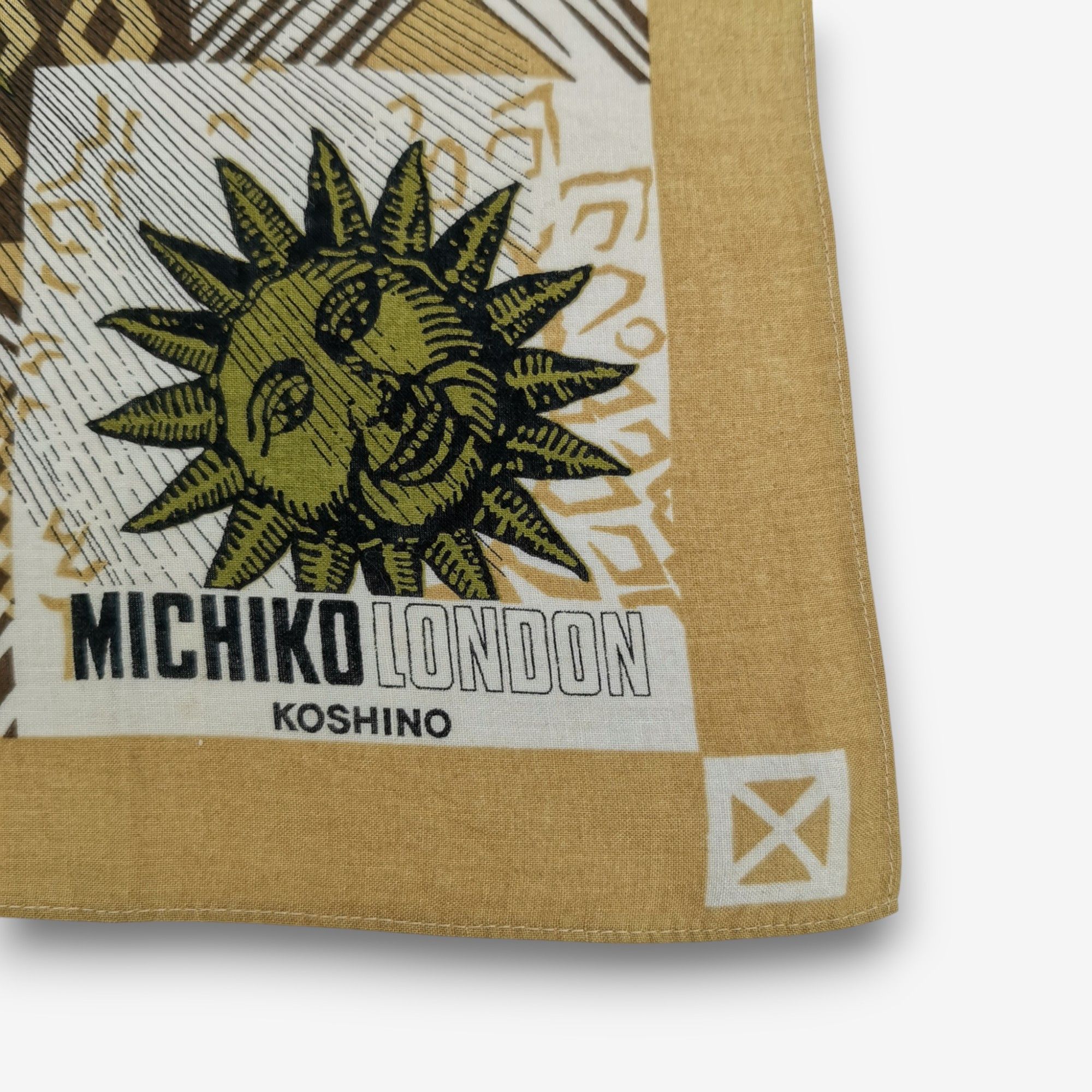 Michiko Koshino London Vintage Michiko London Handkerchief Bandana Neckerchief Size ONE SIZE - 2 Thumbnail