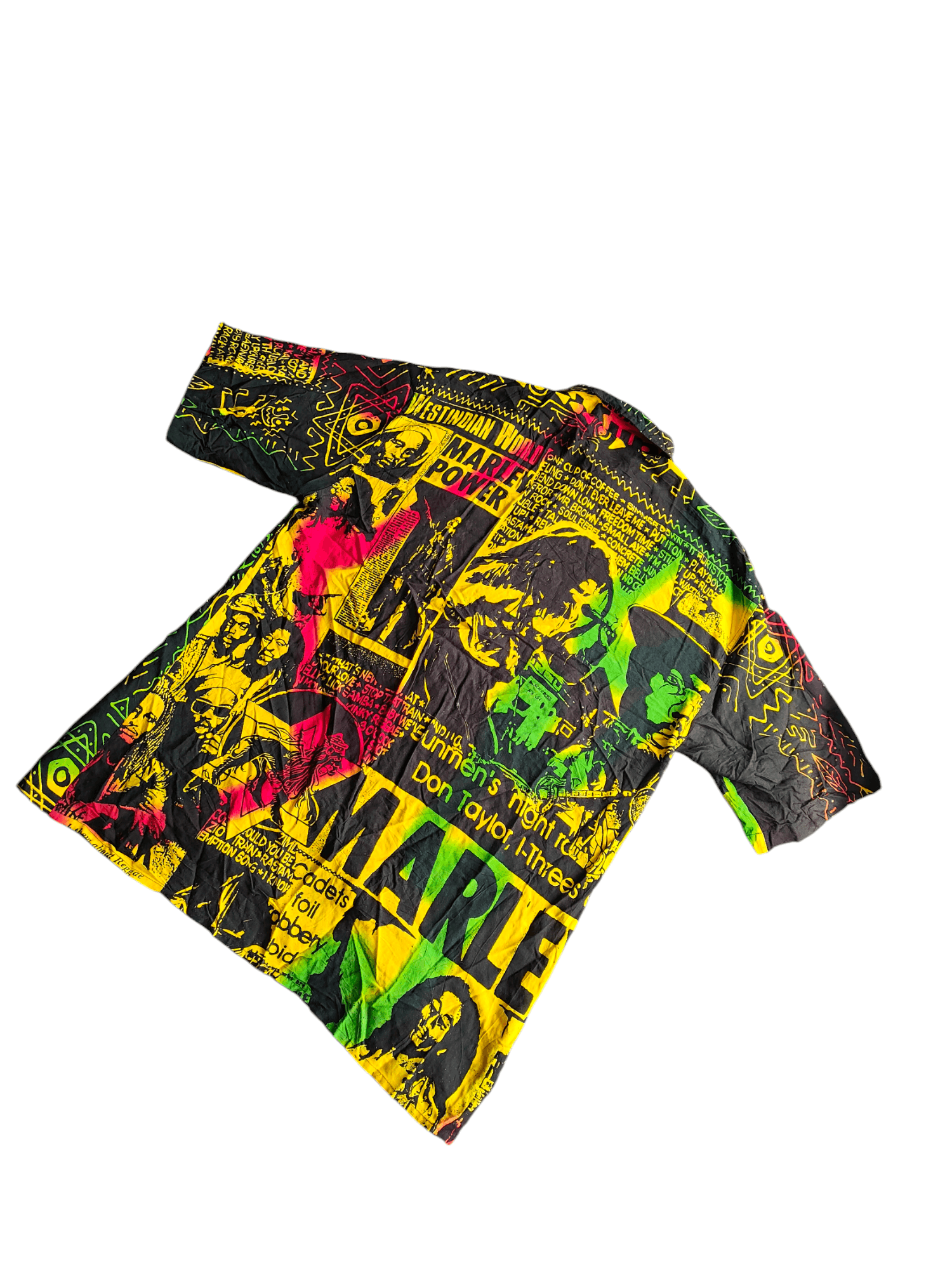 Bob Marley × Designer Vintage Bob Marley Made In Indonesia Rare Size US L / EU 52-54 / 3 - 5 Thumbnail