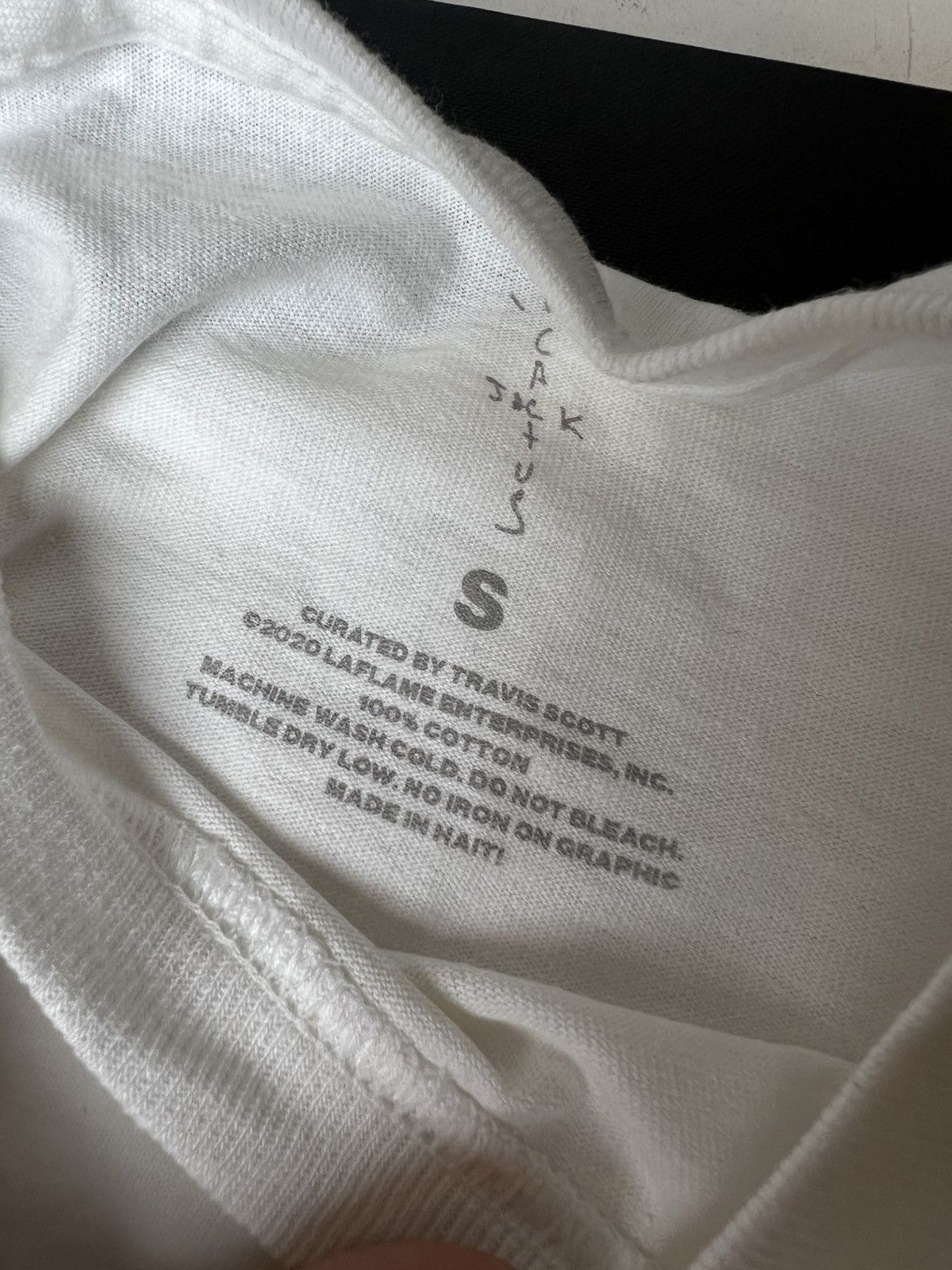 Travis Scott Cactus Jack White Tee Small Brand New Size US S / EU 44-46 / 1 - 3 Thumbnail