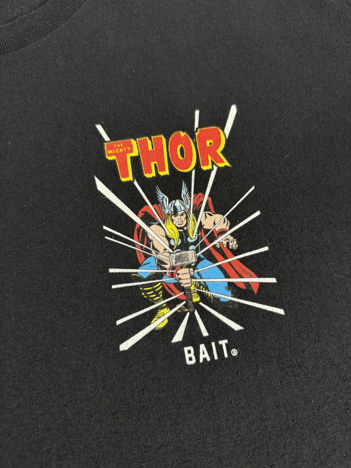Bait Bait x Marvel Thor Tee "Black" (XL) *PREOWNED* Size US XL / EU 56 / 4 - 4 Thumbnail