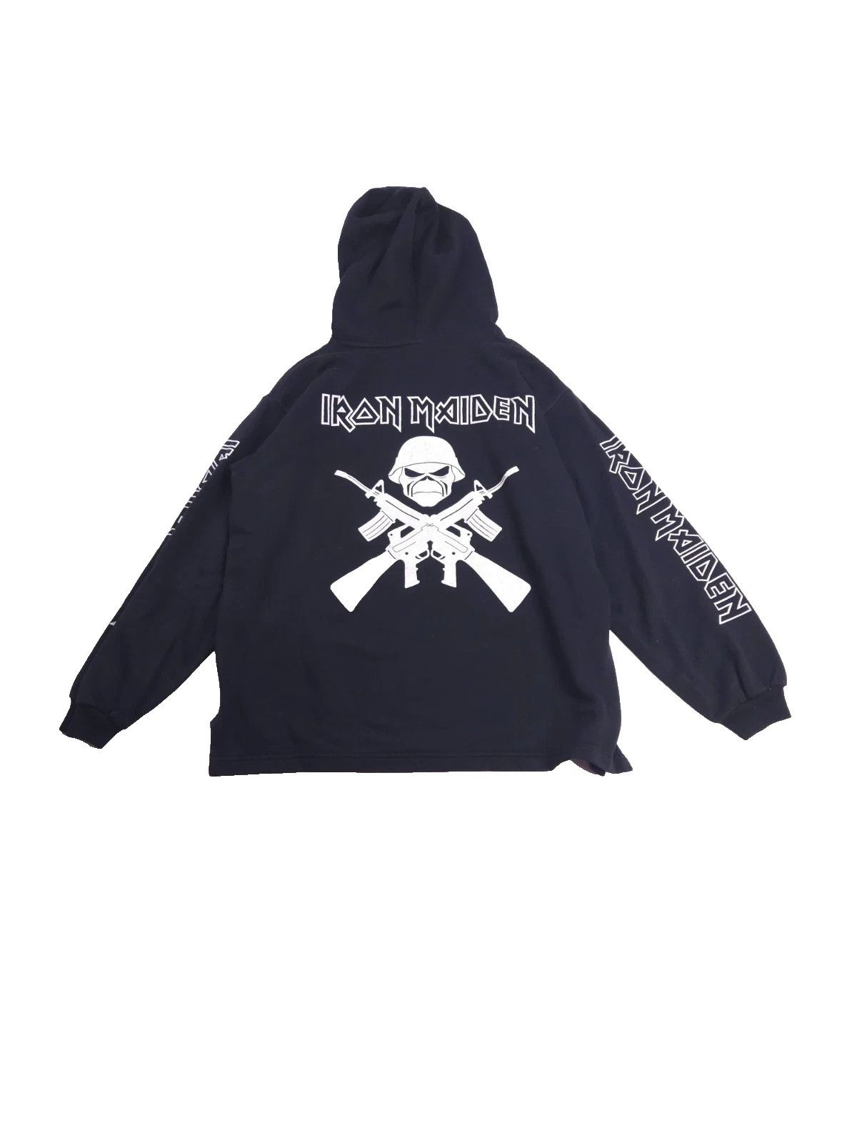 Vintage Iron Maiden A Matter Of Life And Death Hoodie Shirt L Size US L / EU 52-54 / 3 - 3 Thumbnail