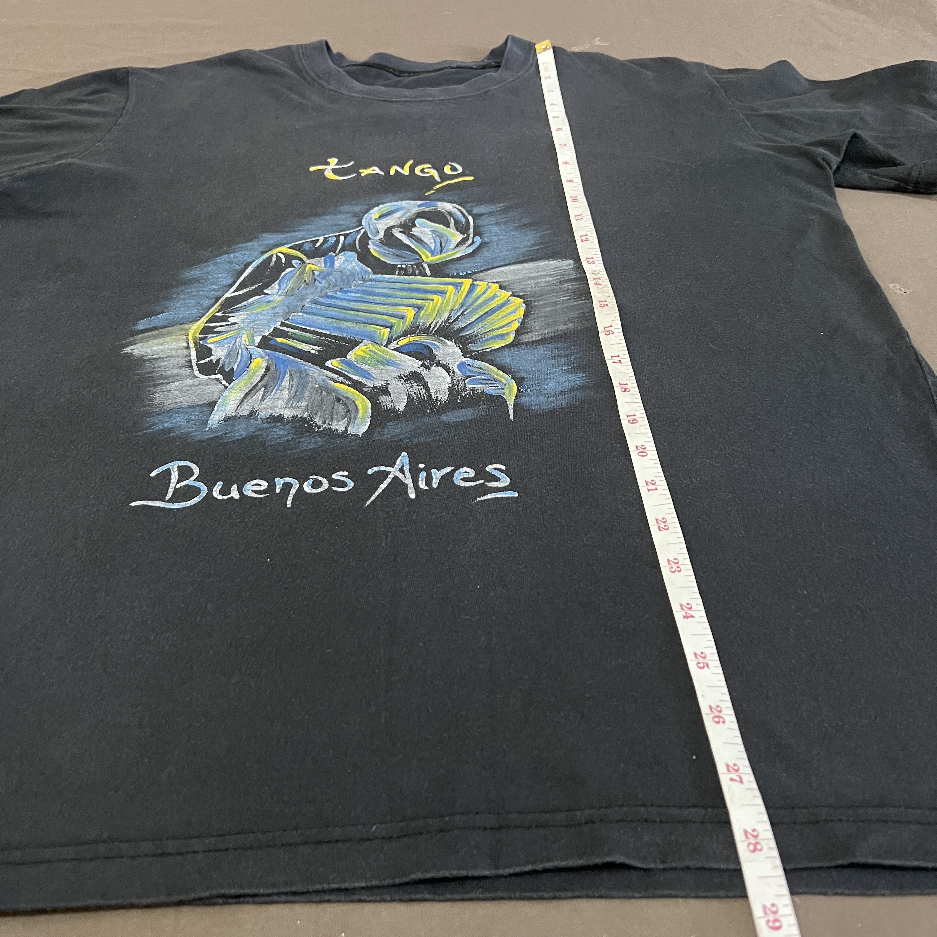 Vintage Vintage Y2K Tango Buenos Aires Promo Tee XL Faded Dance Size US XL / EU 56 / 4 - 6 Thumbnail
