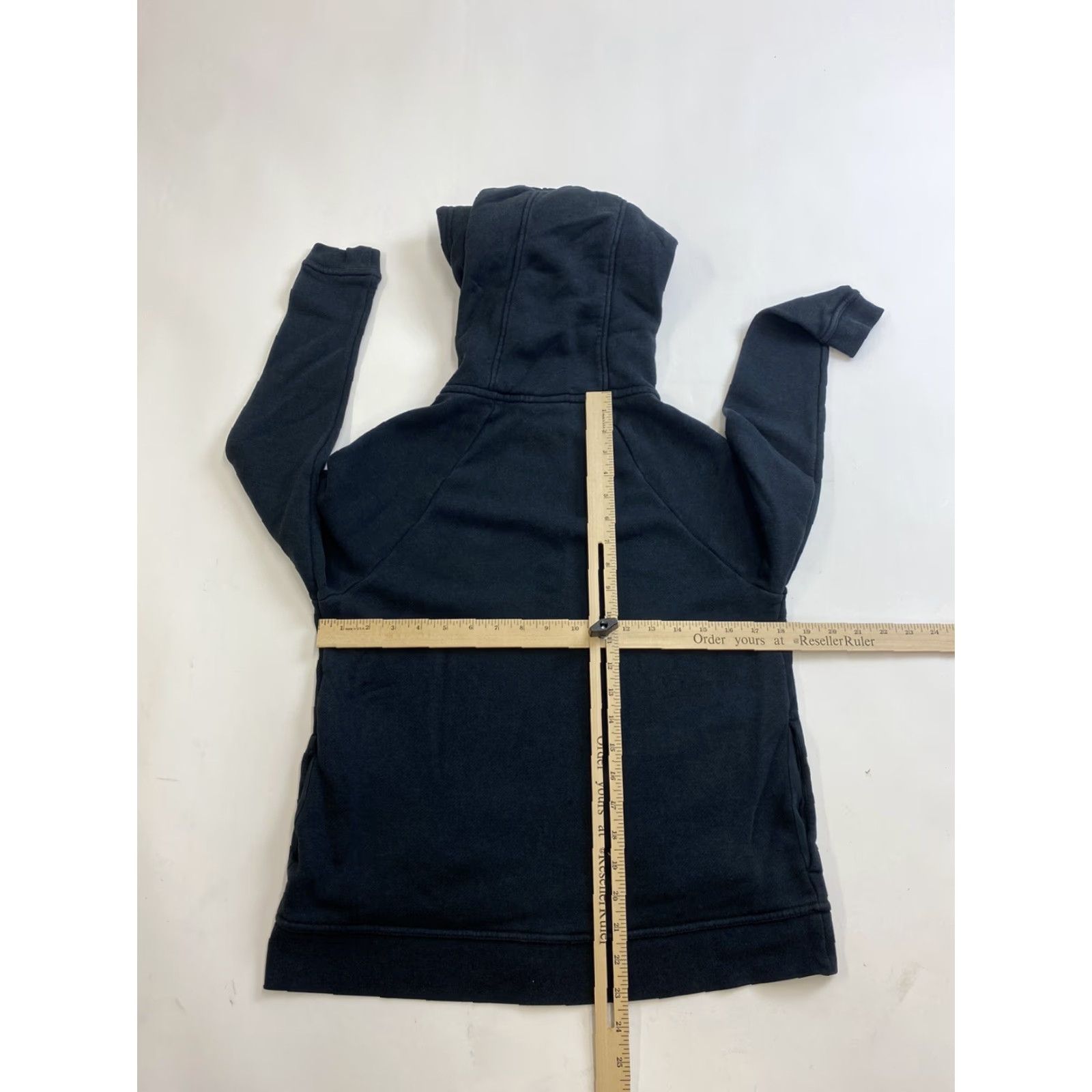 Nike Nike Hoodie Sweatshirt Womens Small Black Pockets Size S / US 4 / IT 40 - 3 Thumbnail