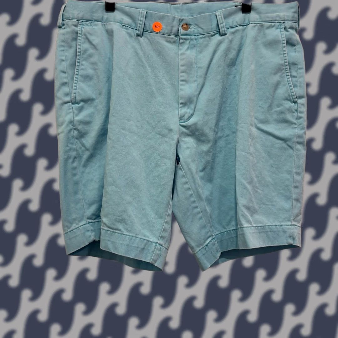 Polo Ralph Lauren Polo Ralph Lauren Mens Chino Shorts Light Blue Cotton Twill 36 Size 38 9in Inseam Size US M / EU 48-50 / 2 - 1 Thumbnail