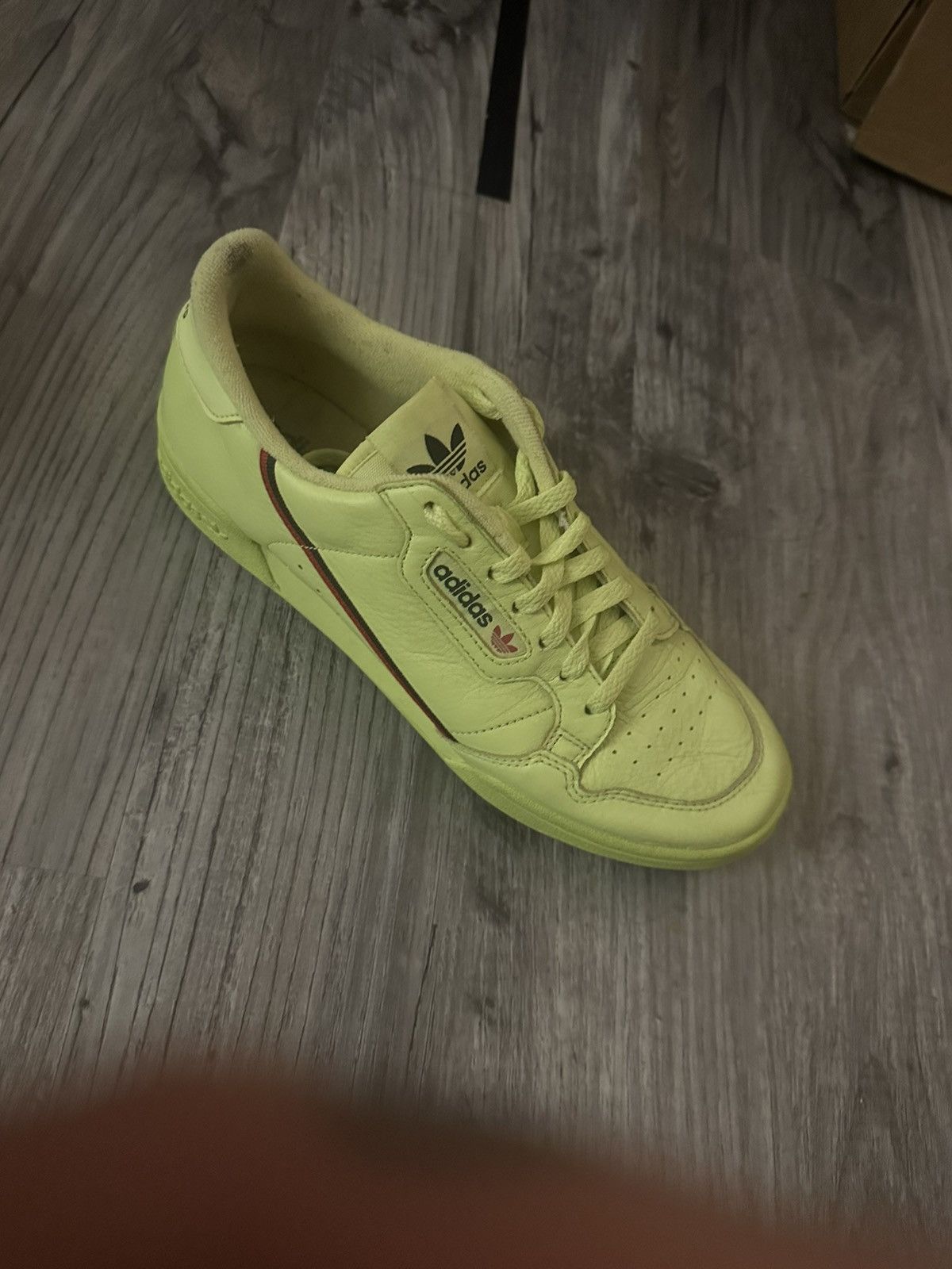 Adidas Adidas Continental 80 Frozen /Lime Green Size US 8 / EU 41 - 4 Thumbnail