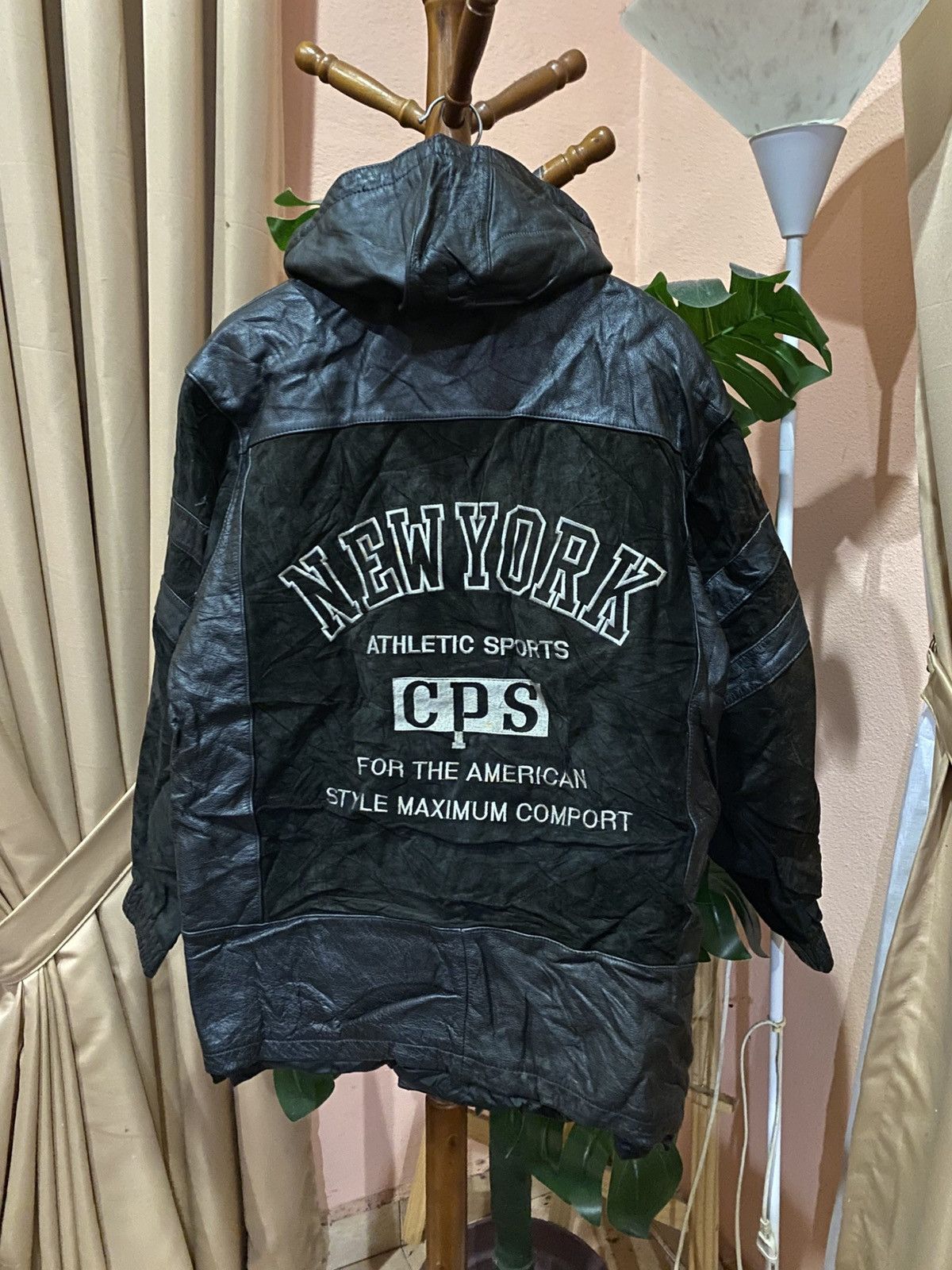 Vintage Vintage CPS “American Style New York” Sports Hooded Jacket Size US S / EU 44-46 / 1 - 10 Thumbnail