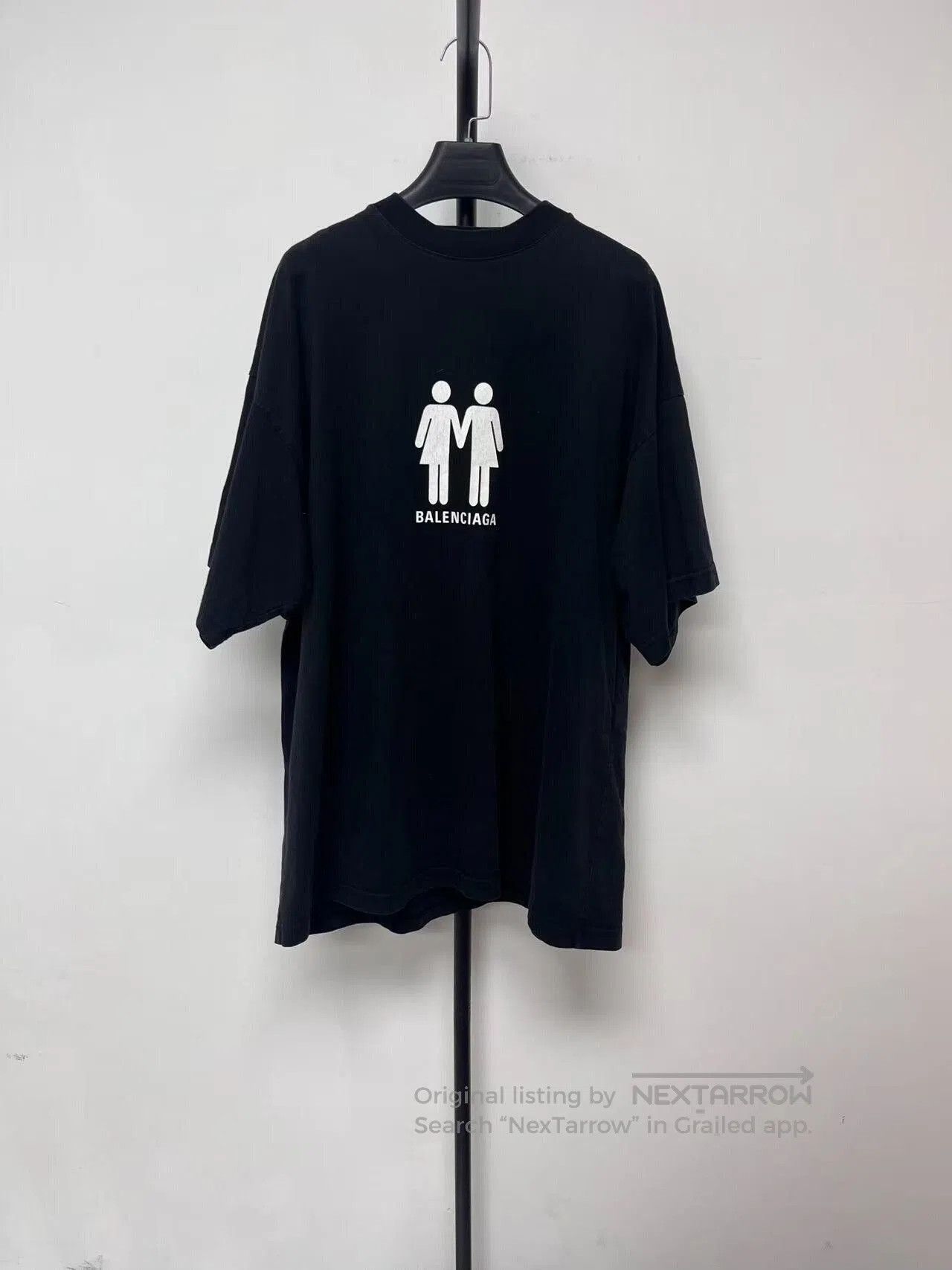 Balenciaga balenciaga pride flags logo short sleeve t. Size US M / EU 48-50 / 2 - 1 Thumbnail