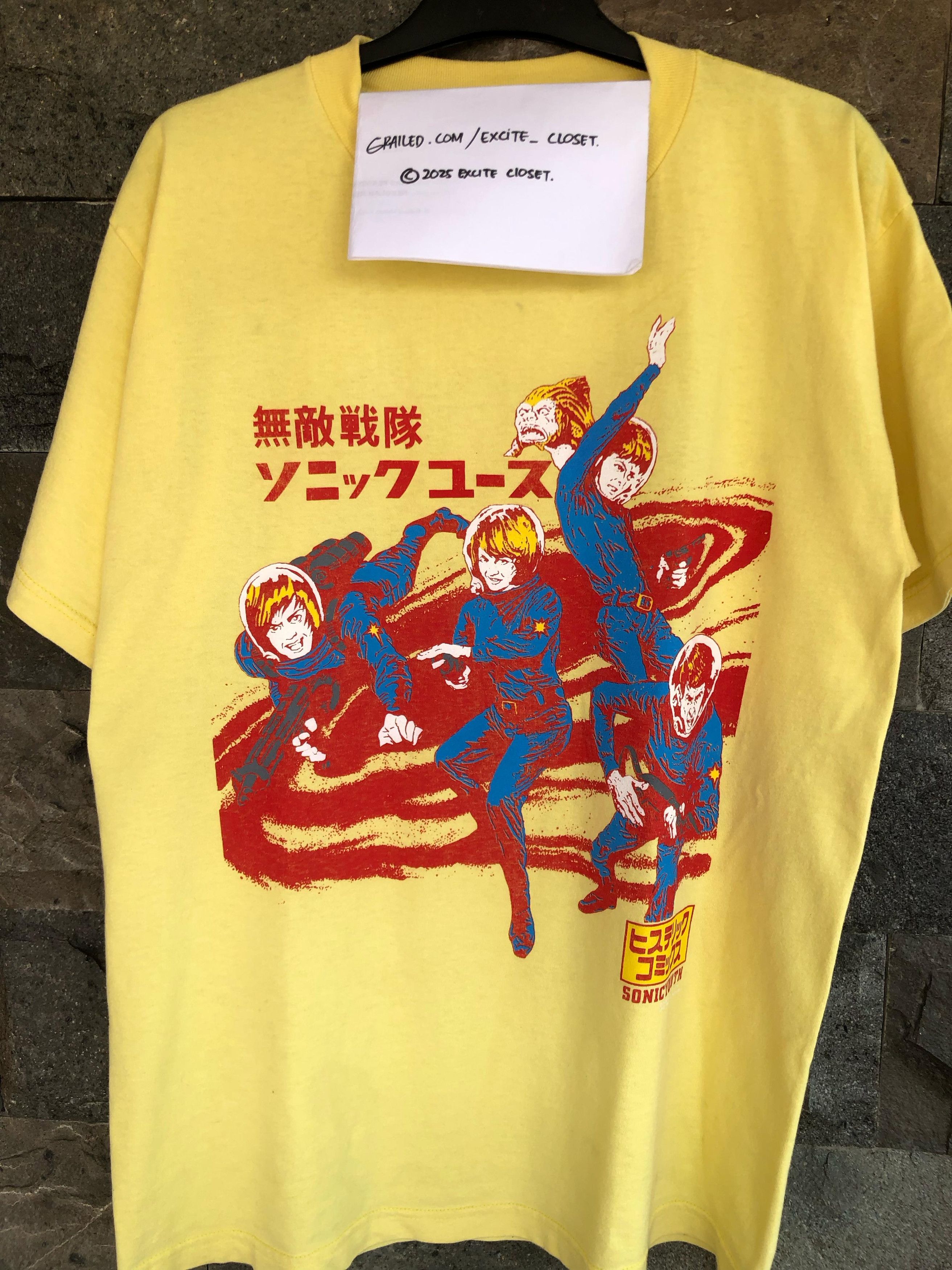 Band Tees × Vintage 🔥RARE🔥 SONIC YOUTH HYSTERIC GLAMOUR ASTRONAUT 1992 Size US L / EU 52-54 / 3 - 6 Thumbnail