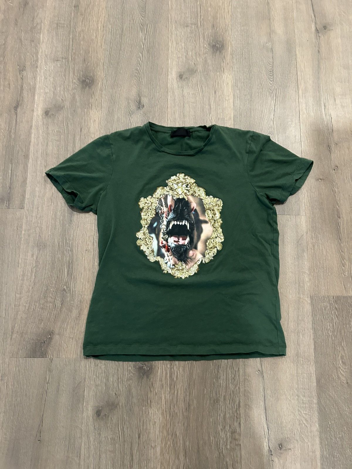 Other Men's Graphic T-Shirt w/ Bold Wolf Print, Statement Art Tee Size US M / EU 48-50 / 2 - 2 Thumbnail