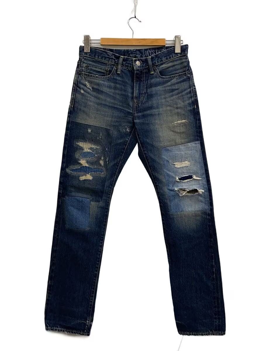 Hysteric Glamour Patchwork Distressed Denim Jeans Size US 31 - 1 Thumbnail