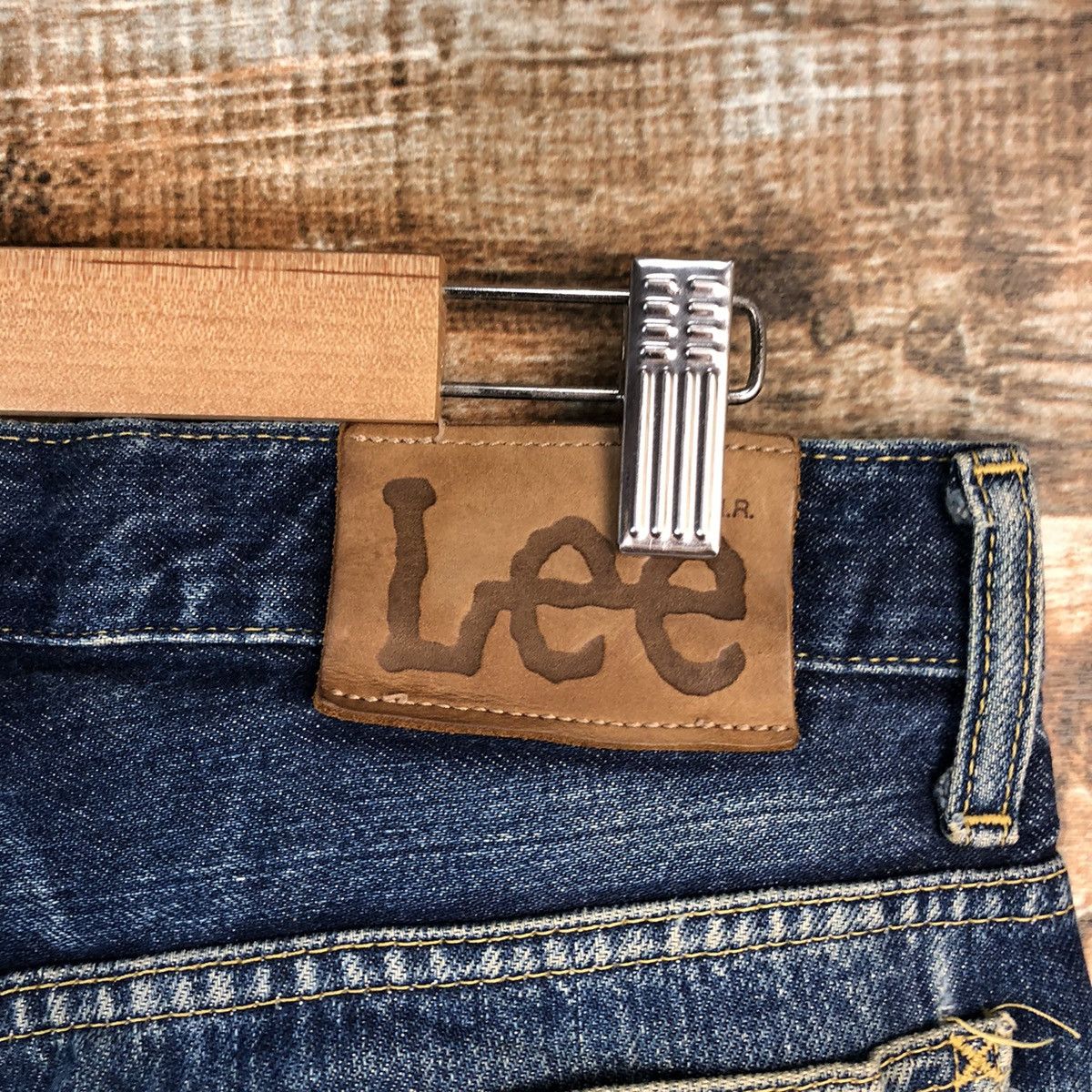 Lee DL Lee Riders Blue Distressed Denim Pants #C092 Size US 30 / EU 46 - 19 Thumbnail