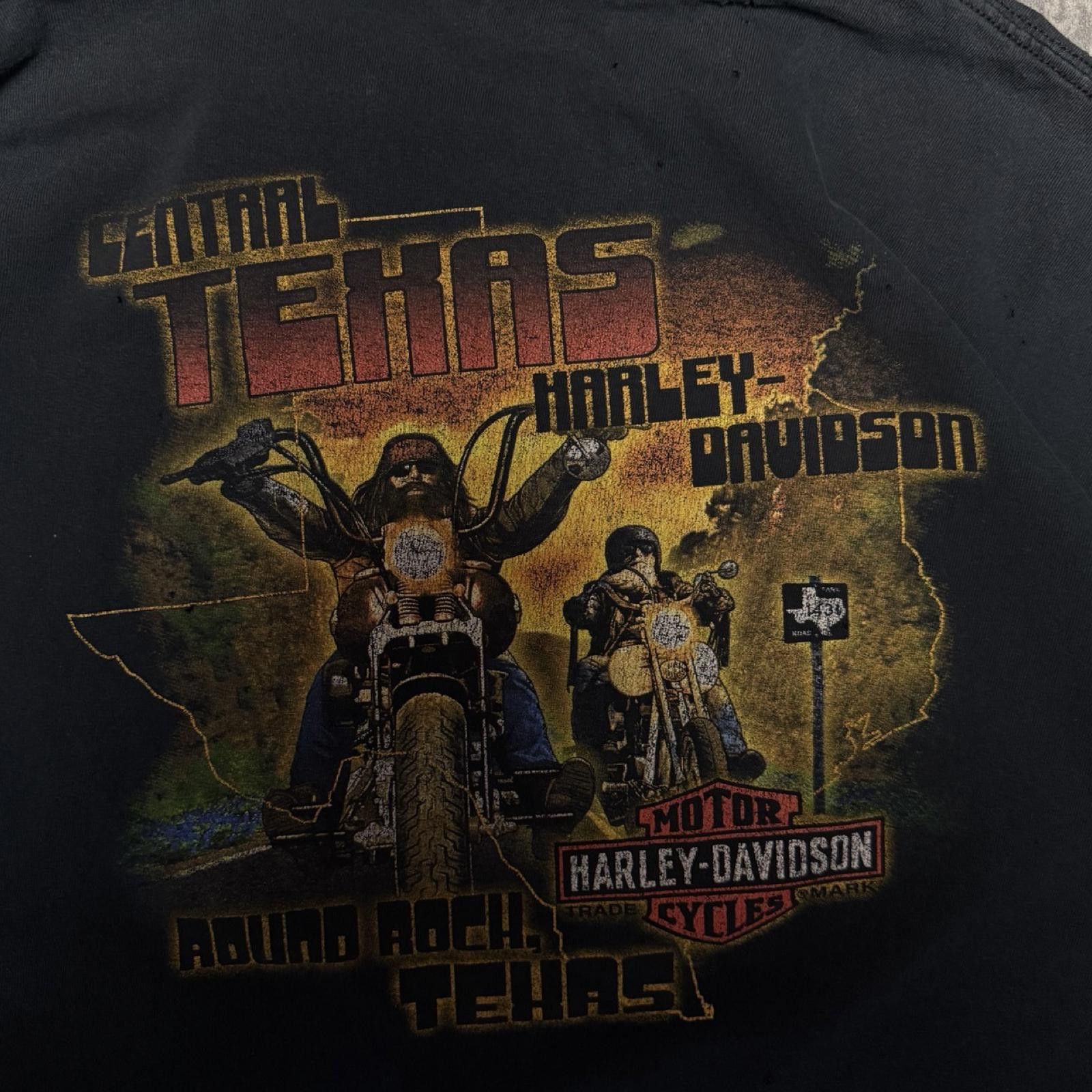 Harley Davidson H-D Round Rock, Texas -- 2XL -- Size US XXL / EU 58 / 5 - 3 Thumbnail