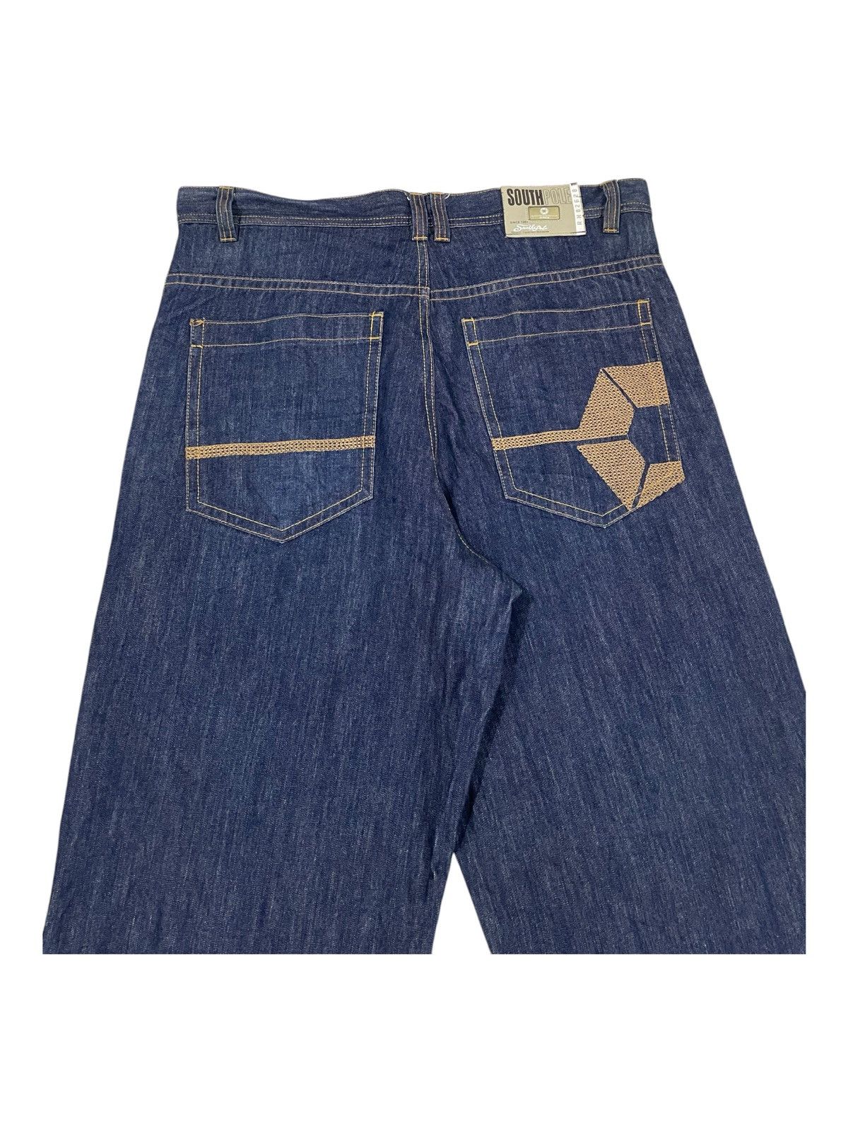 Fubu × JNCO × Southpole Y2K SouthPole Embroidery Pockets Super Baggy Jeans Denim Size US 40 / EU 56 - 2 Thumbnail
