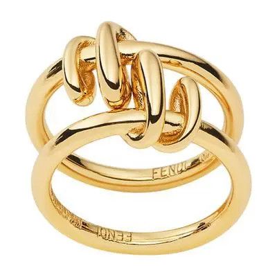 Fendi o1w1db10725 8AK583 Size: OS / Filo Ring Set in Gold Size ONE SIZE - 1 Preview