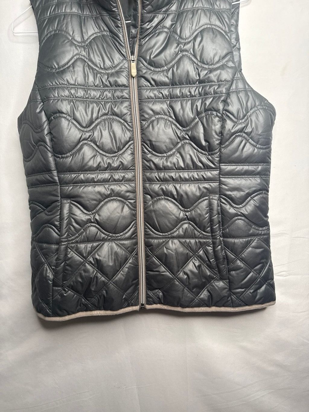 Other NWOT Lole gray quilted puffer zip up vest sz Large Size L / US 10 / IT 46 - 4 Thumbnail