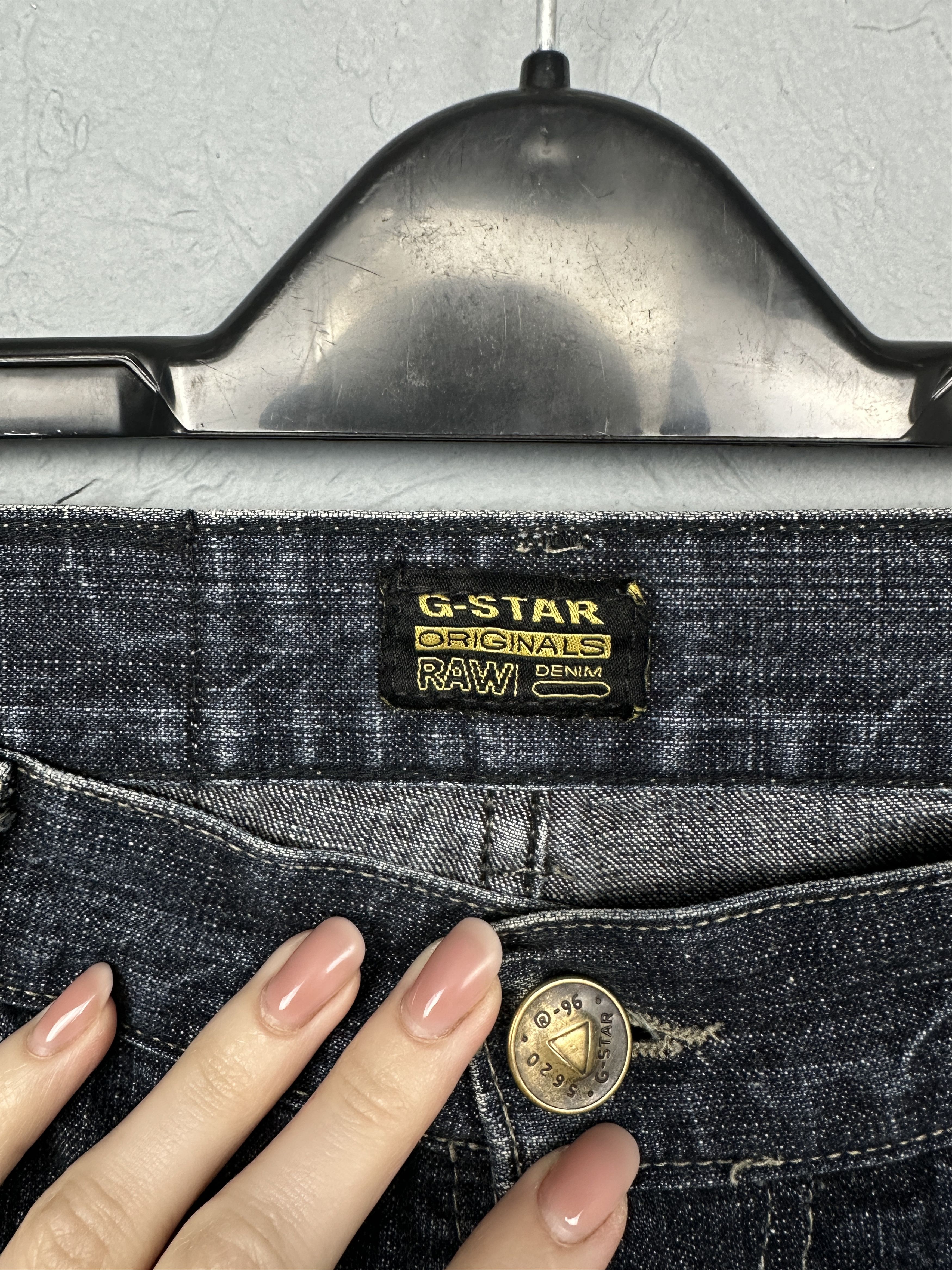 G-Star G Star Raw Vintage Mens Denim Shorts Size US 30 / EU 46 - 6 Thumbnail