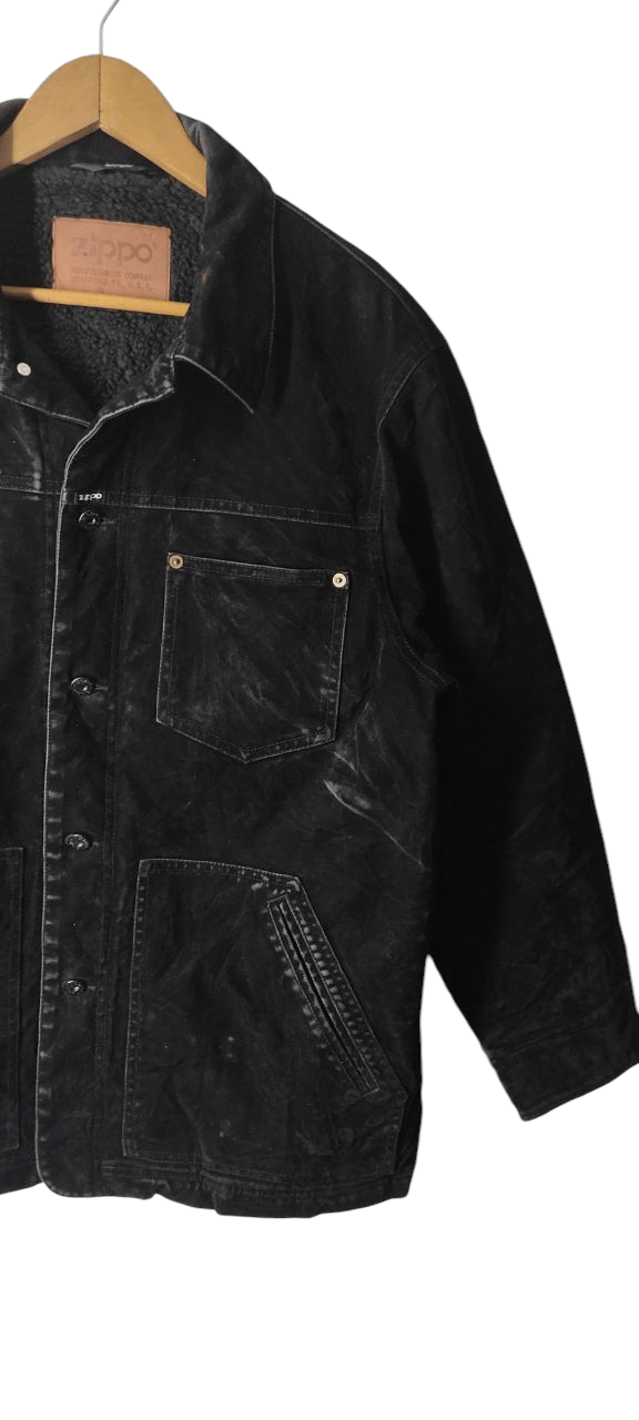 Zippo ZIPPO DENIM HIKORY DOUBLE POCKET JEANS JACKET Size US L / EU 52-54 / 3 - 9 Thumbnail