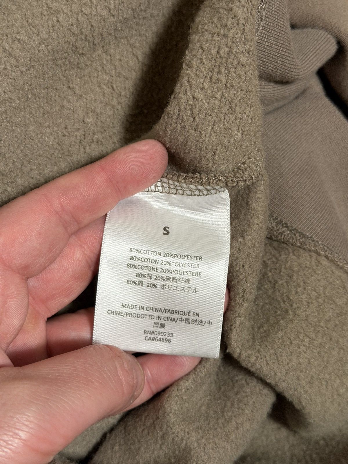 Fear of God 🔥300$ Fear of God ESSENTIALS Men's Core Logo Fleece Hoodie Size US S / EU 44-46 / 1 - 9 Thumbnail