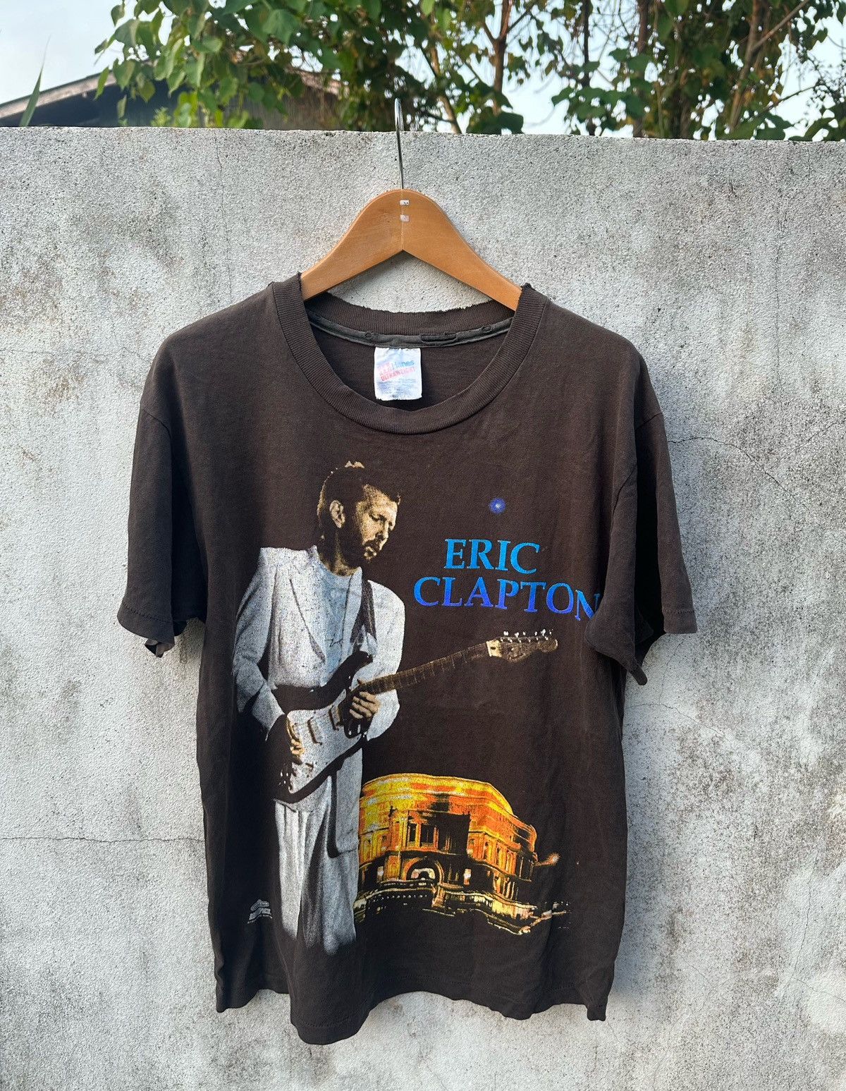 Vintage Vintage Eric Clapton tshirt Size US S / EU 44-46 / 1 - 1 Thumbnail