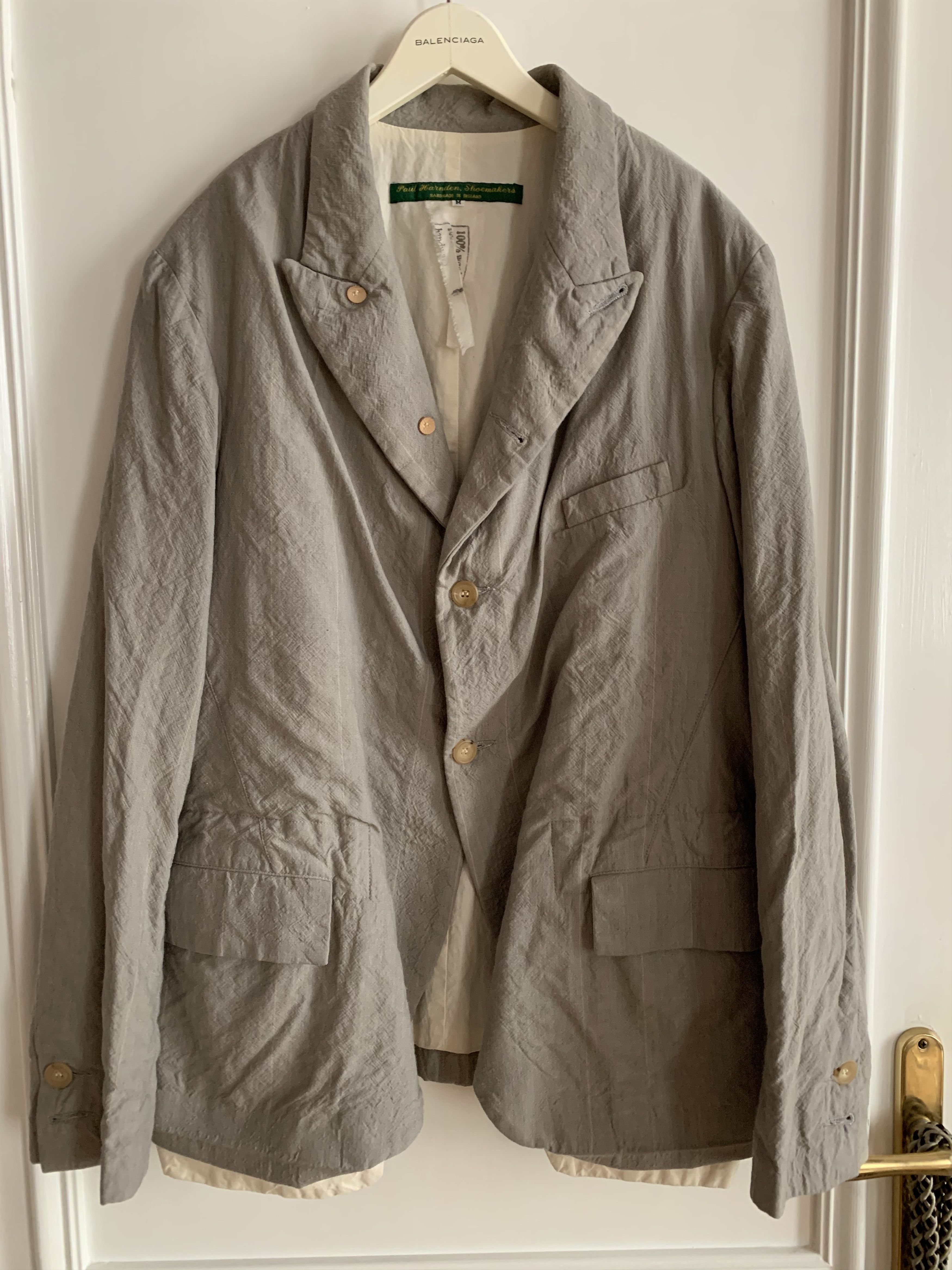 Paul Harnden Shoemakers PAUL HARNDEN SHOEMAKERS POCKET BLAZER IN SIZE-M Size US M / EU 48-50 / 2 - 6 Thumbnail