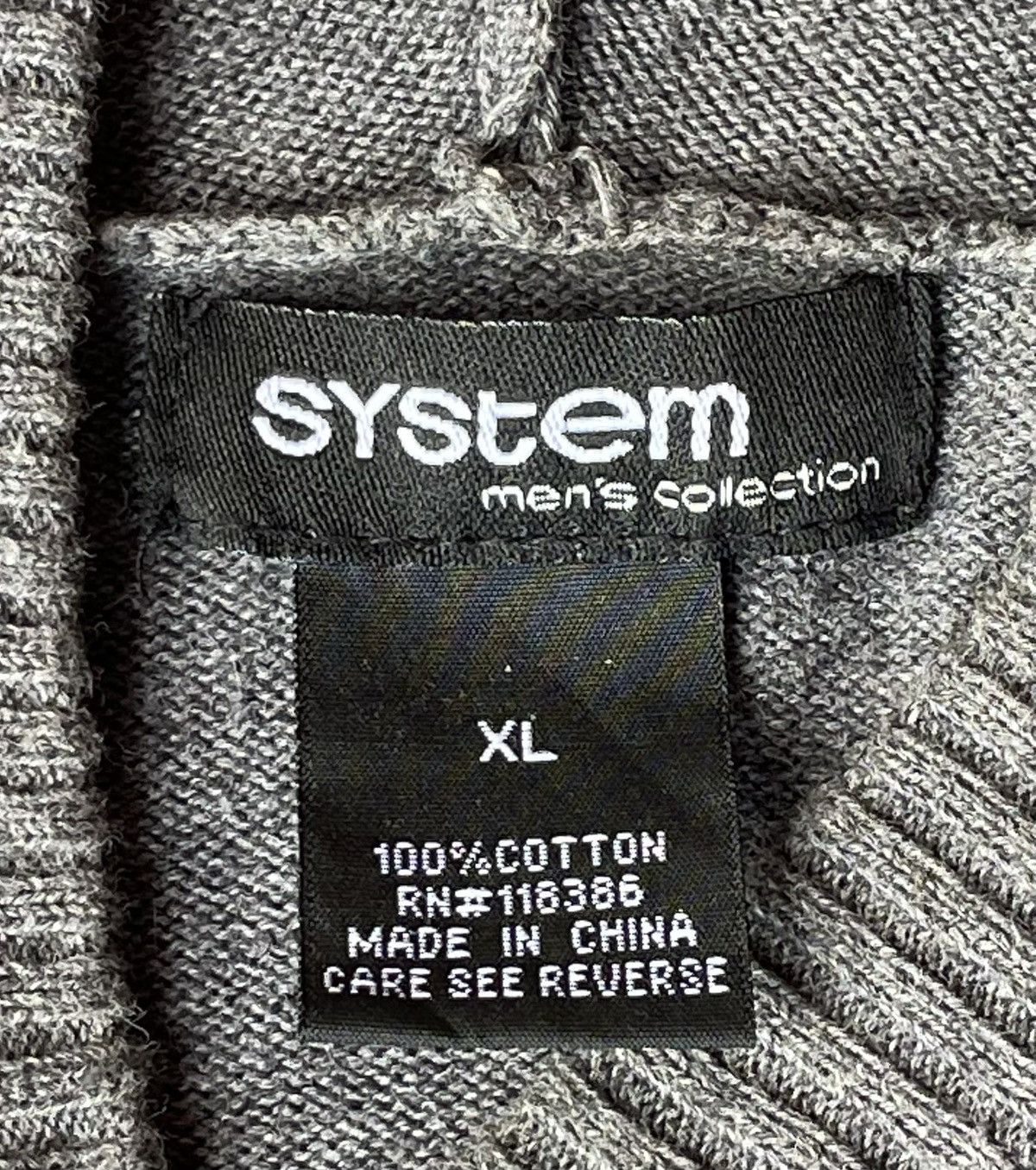 Other Vintage Y2k Men’s system Pullover Knit Skull Hoodie Size US XL / EU 56 / 4 - 2 Thumbnail