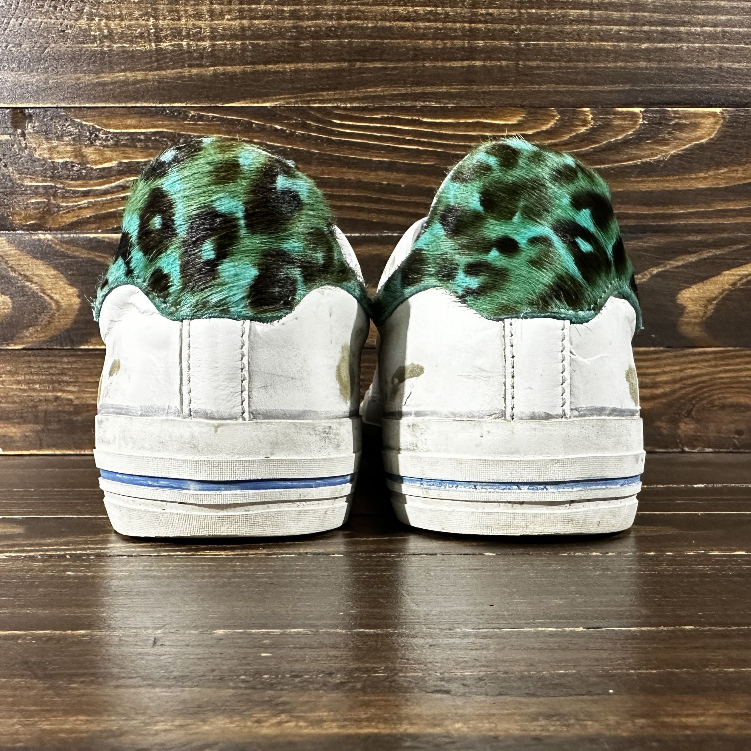 Leather Hidnander Archetypal Starless Donna Low Sneakers MadeInItaly Size US 11 / IT 41 - 19 Thumbnail