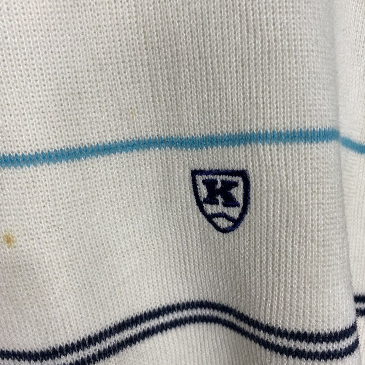 Japanese Brand 📌Vintage Sweatshirt Kent Striped Design Issey Miyake Size US M / EU 48-50 / 2 - 14 Thumbnail